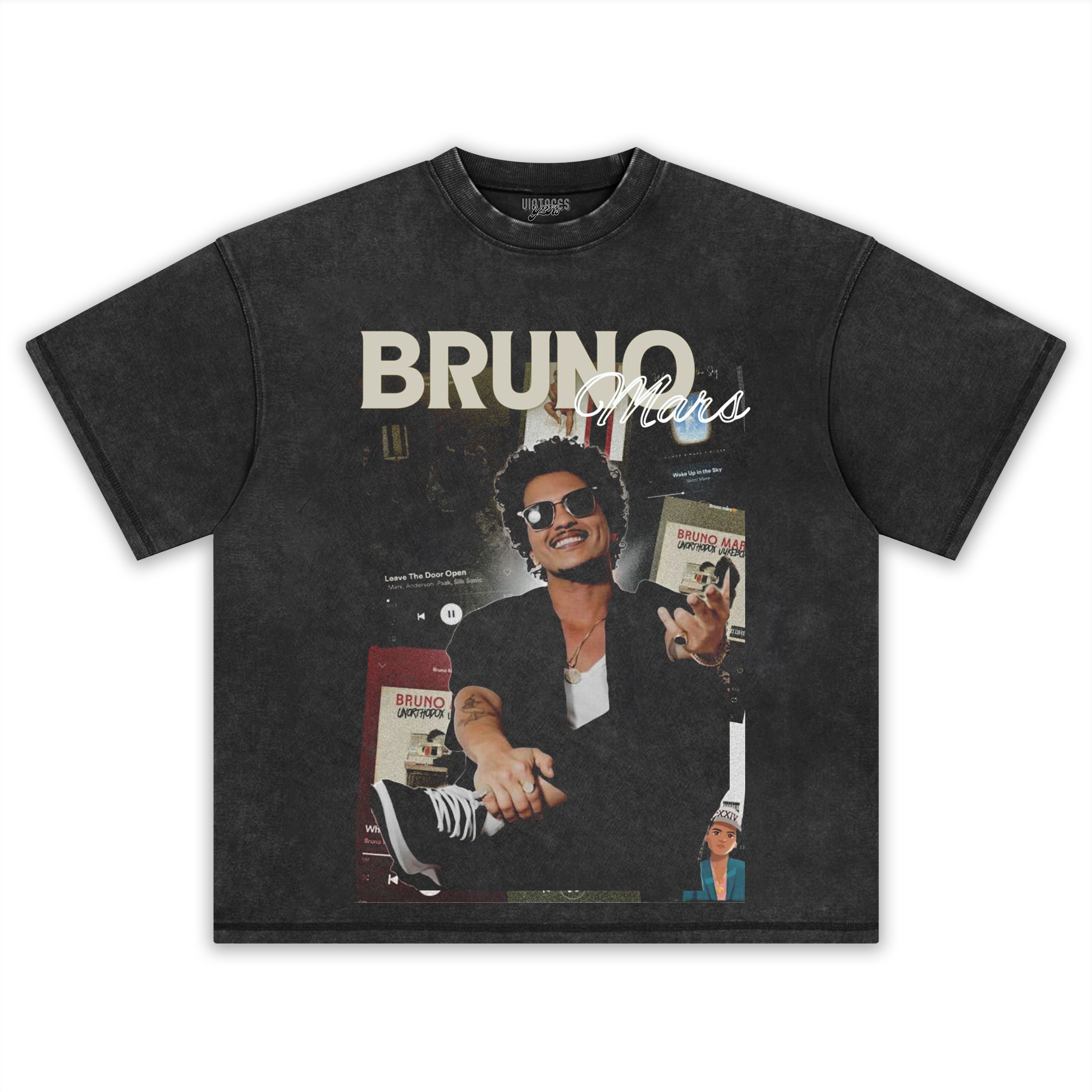 BRUNO MARS-VINTAGE V3 TEE & LS & HOODIE