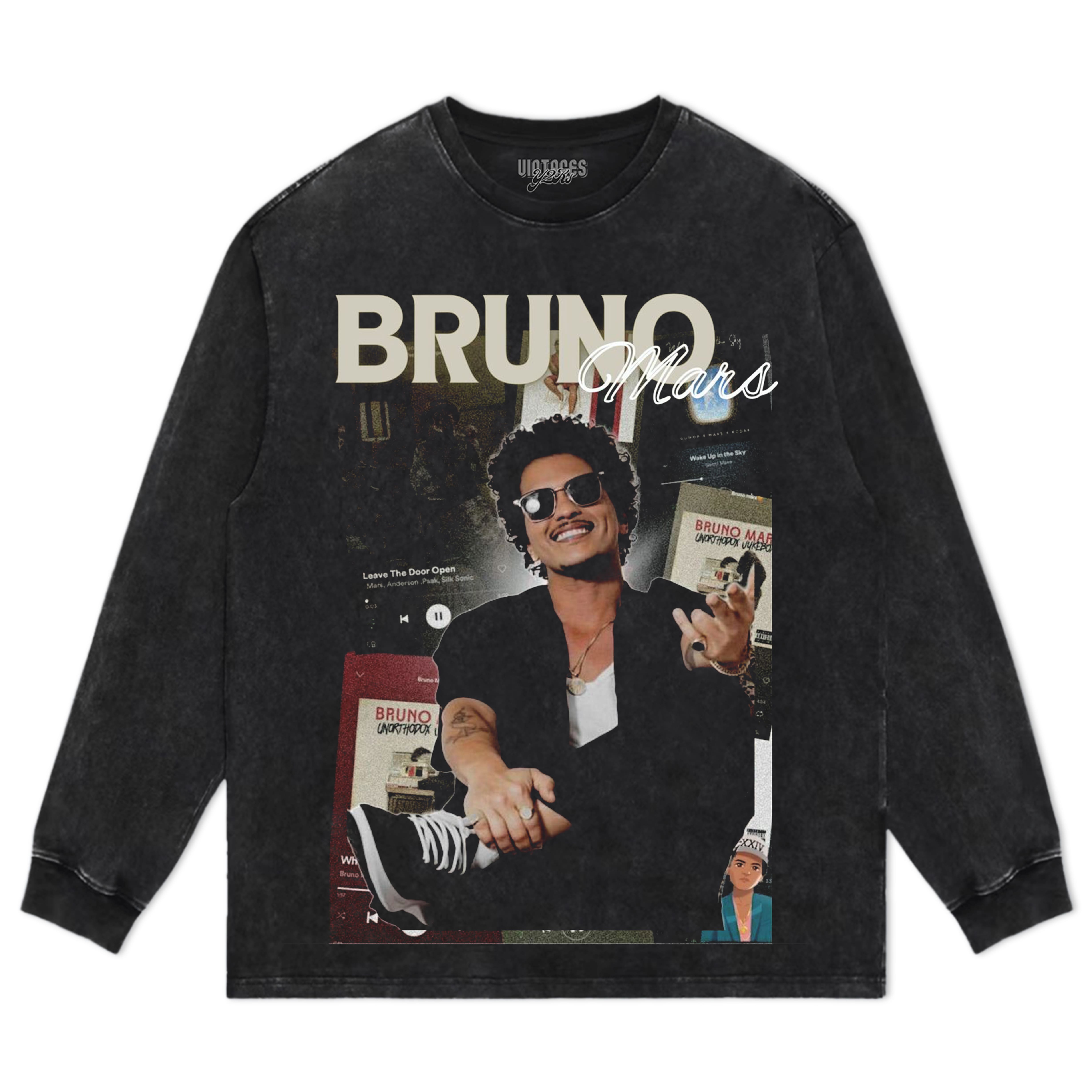 BRUNO MARS-VINTAGE V3 TEE & LS & HOODIE