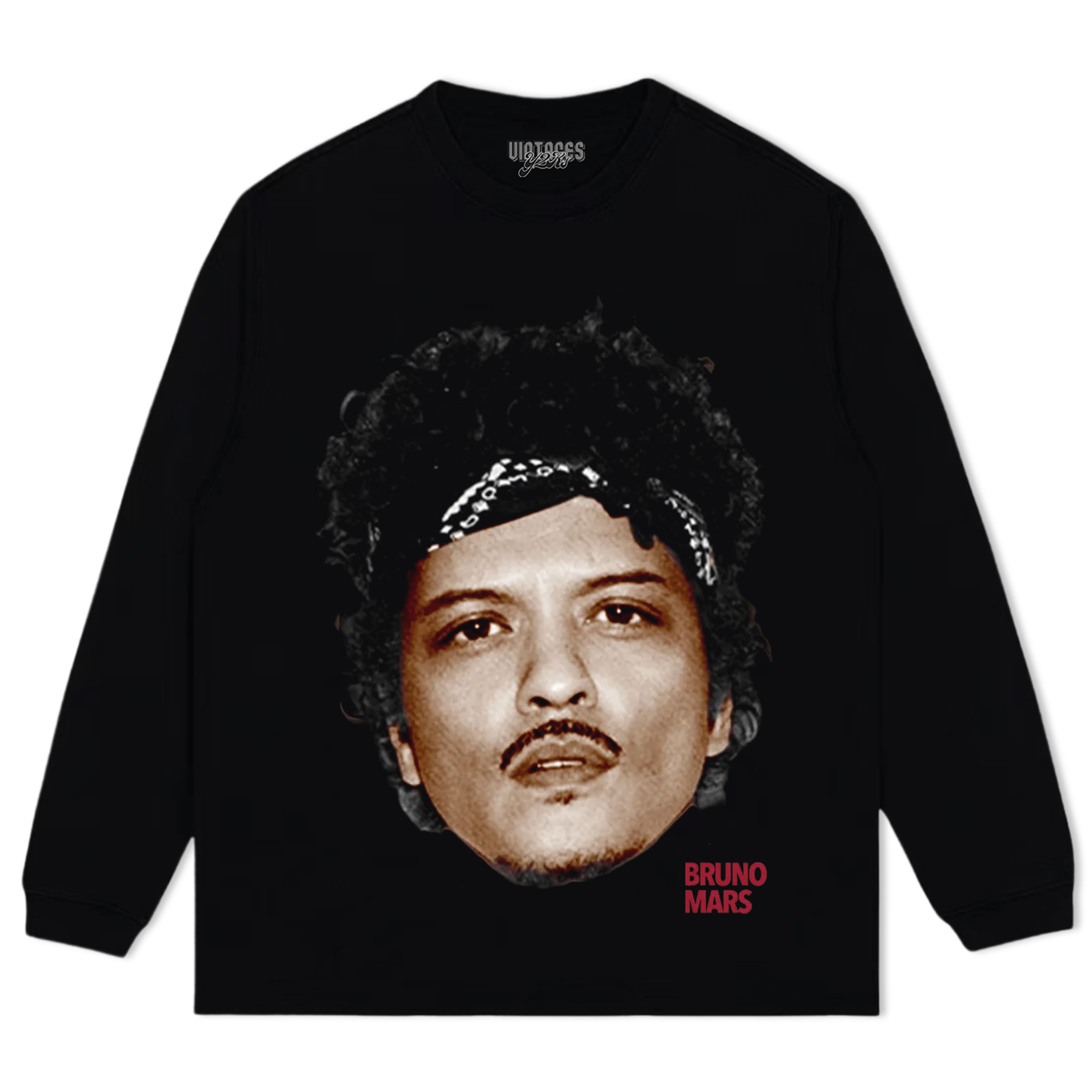 BRUNO MARS & BIG FACE TEE & LS & HOODIE