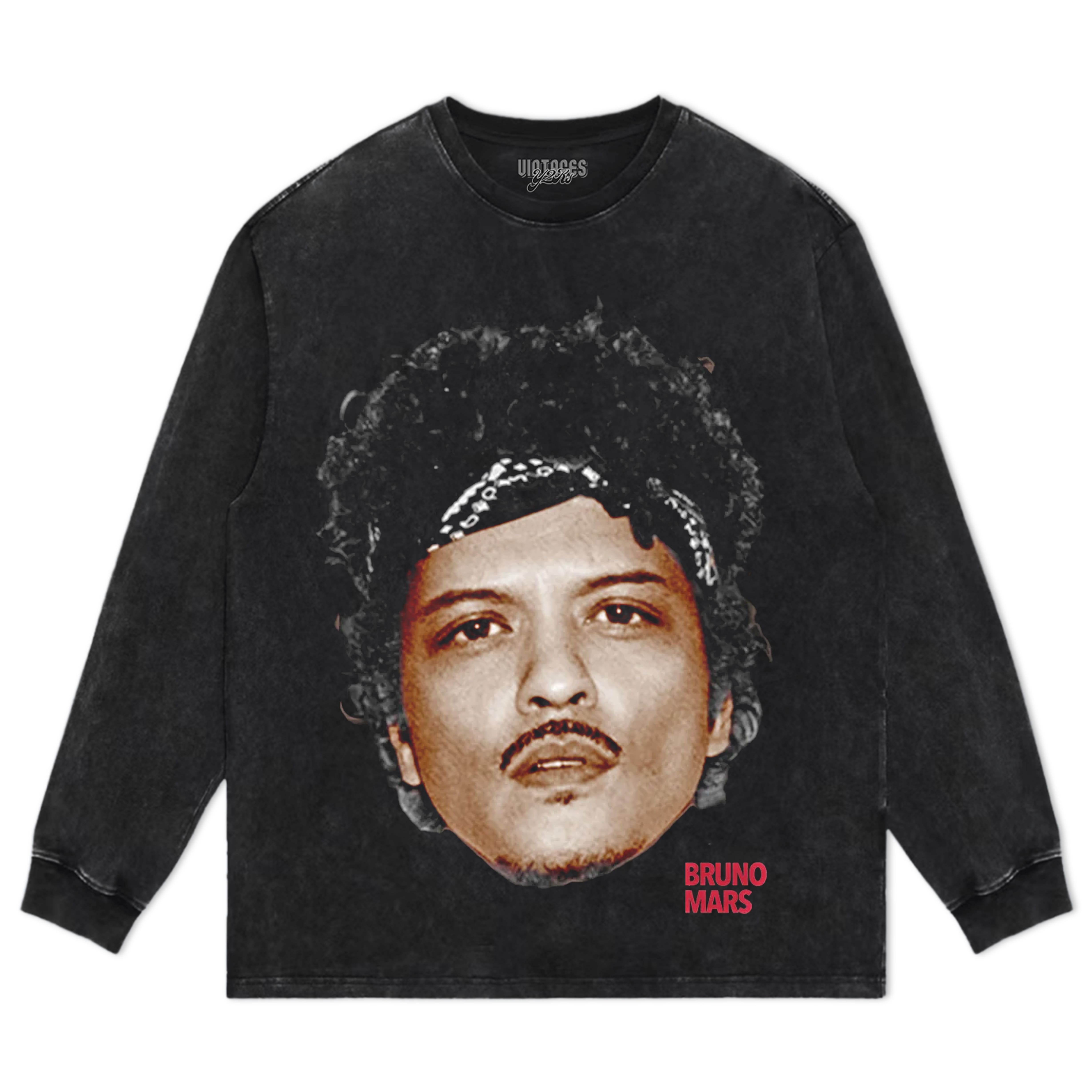 BRUNO MARS & BIG FACE TEE & LS & HOODIE