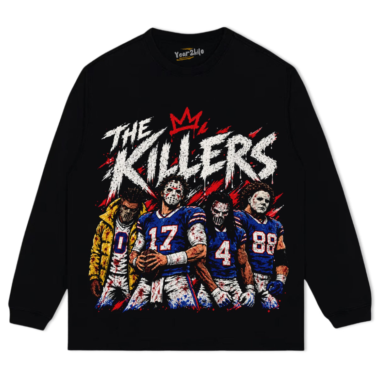 BUFFALO BILLS KILLERS TANK TOP & TEE & LONG SLEEVE & LAYERED LS & HOODIE