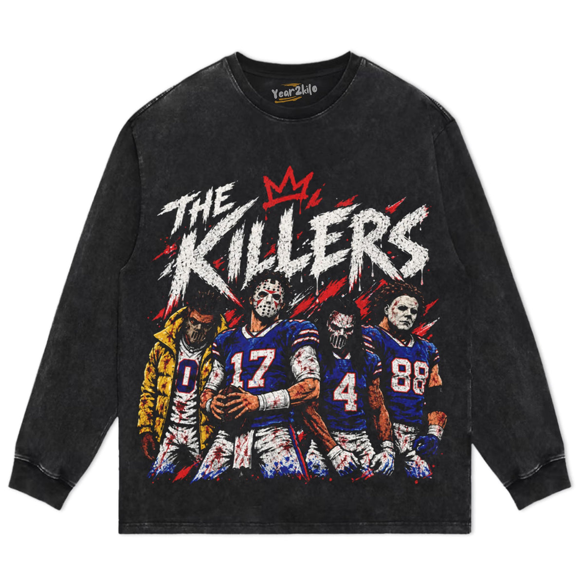 BUFFALO BILLS KILLERS TANK TOP & TEE & LONG SLEEVE & LAYERED LS & HOODIE