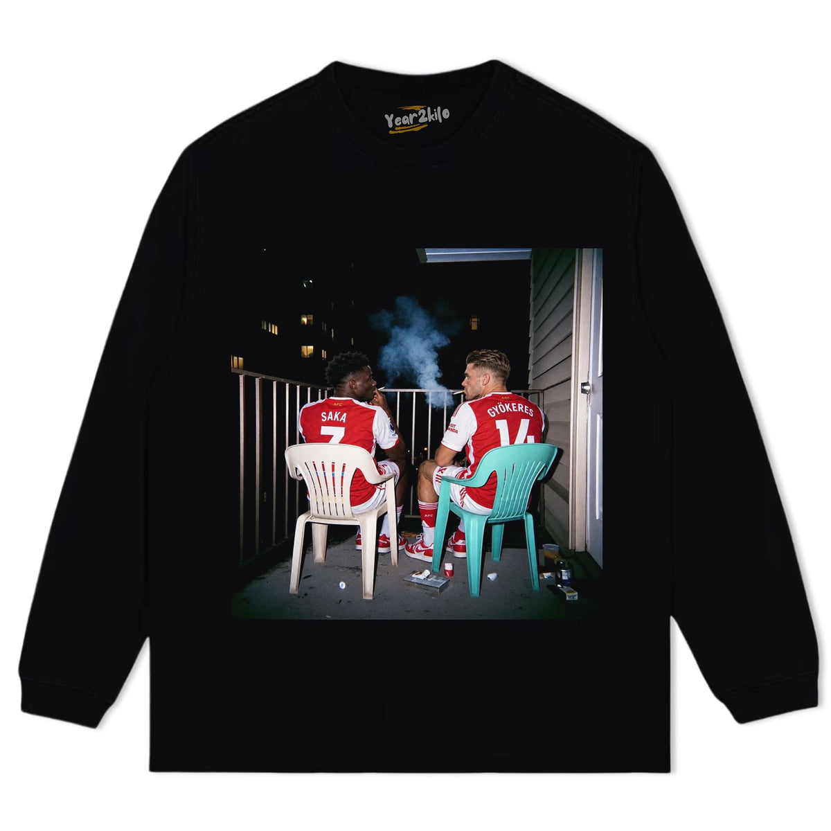 BUKAYO SAKA & VIKTOR GYÖKERES TANK TOP & TEE & LONG SLEEVE & LAYERED LS & HOODIE