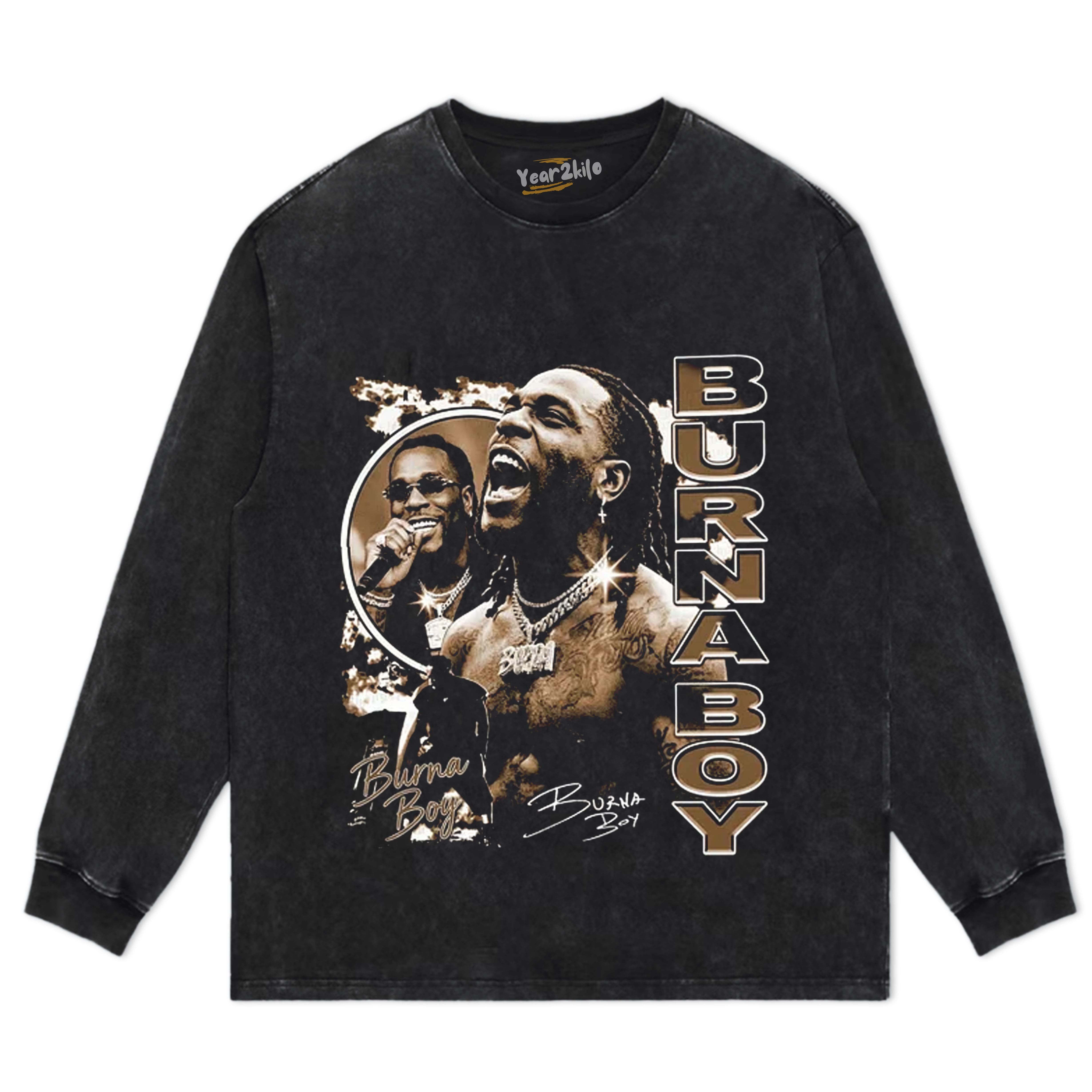 BURNA BOY V2KILO TANK TOP & TEE & LONG SLEEVE & LAYERED LS & HOODIE