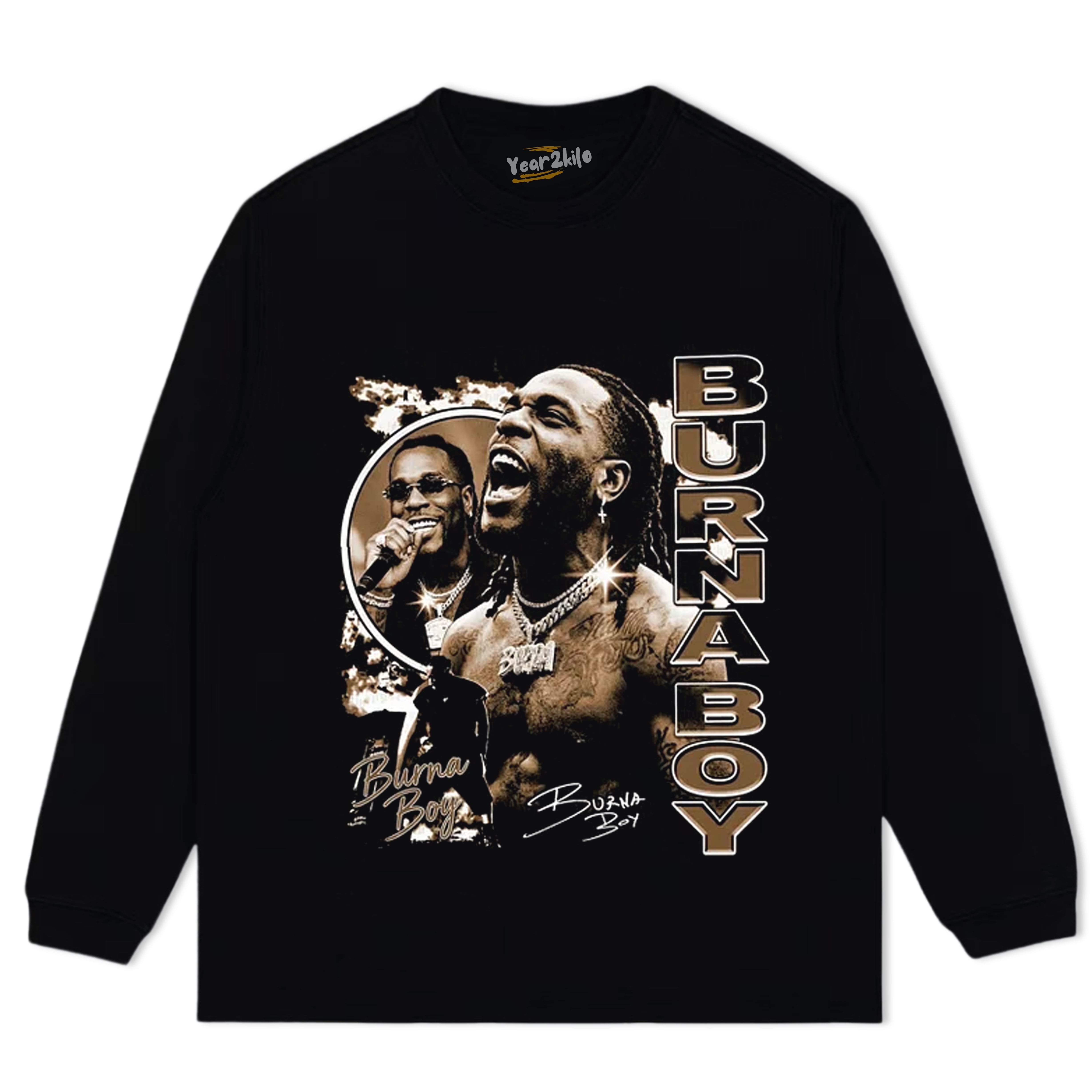BURNA BOY V2KILO TANK TOP & TEE & LONG SLEEVE & LAYERED LS & HOODIE