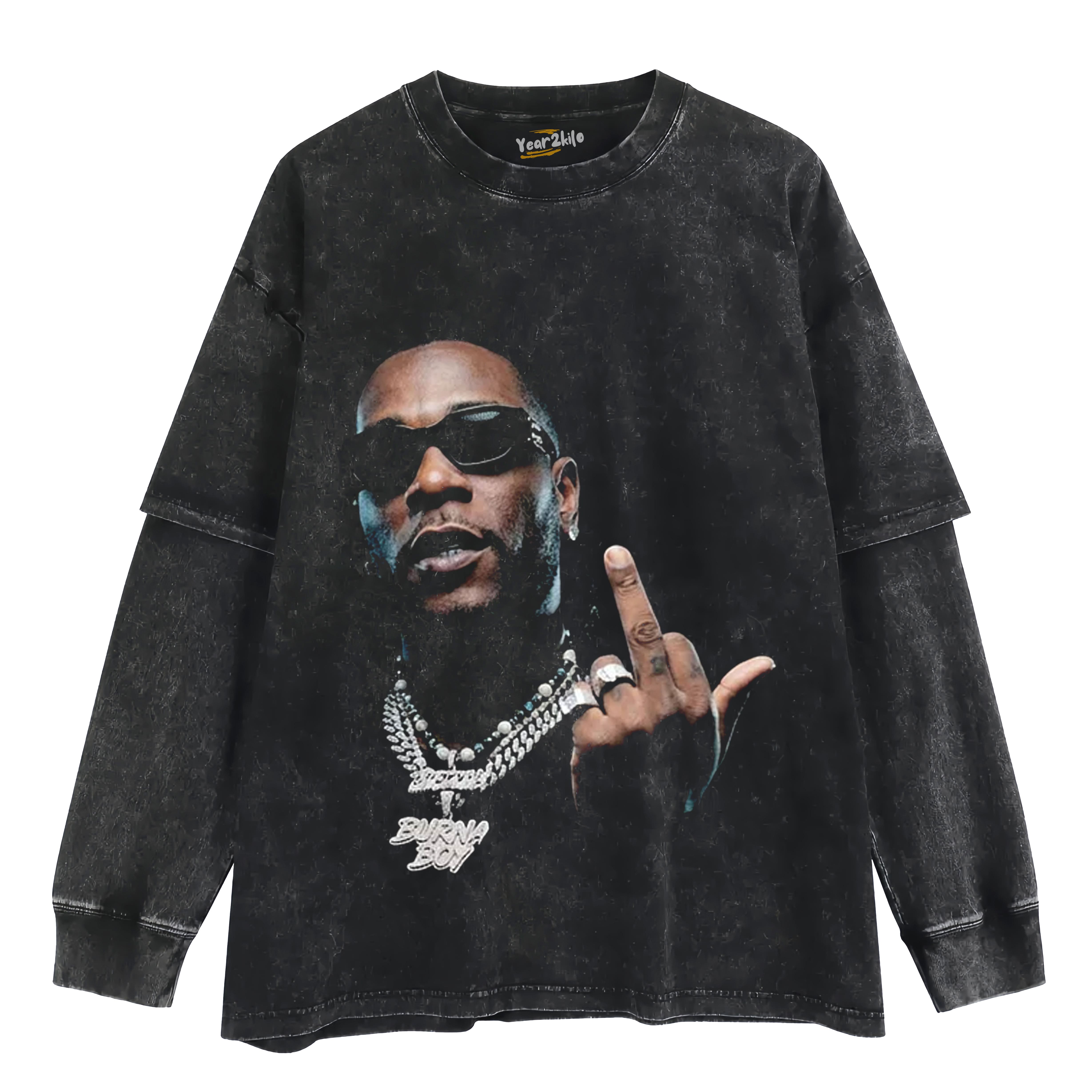 BURNA BOY V3KILO TANK TOP & TEE & LONG SLEEVE & LAYERED LS & HOODIE