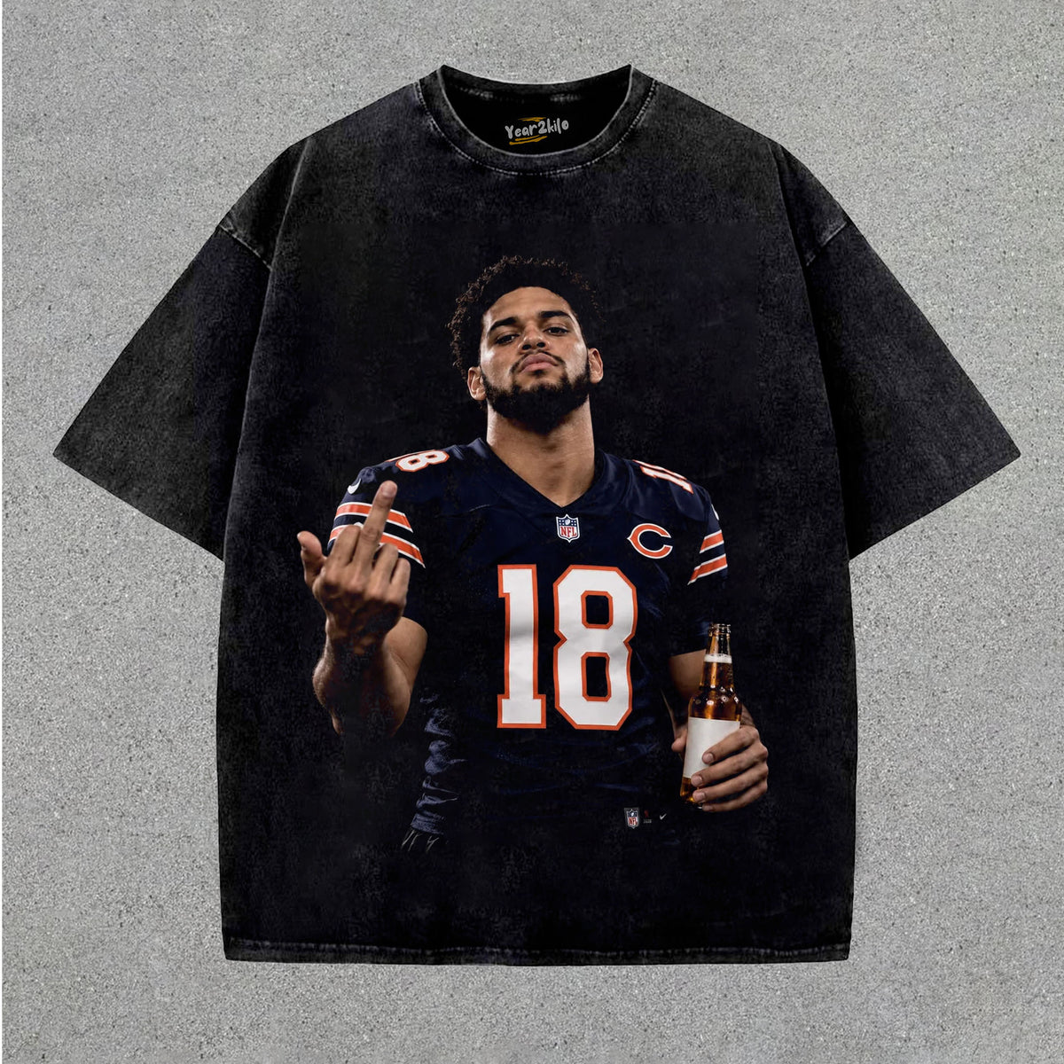 CALEB WILLIAMS - MIDDLE FINGER V4 TANK TOP & TEE & LONG SLEEVE & LAYERED LS & HOODIE
