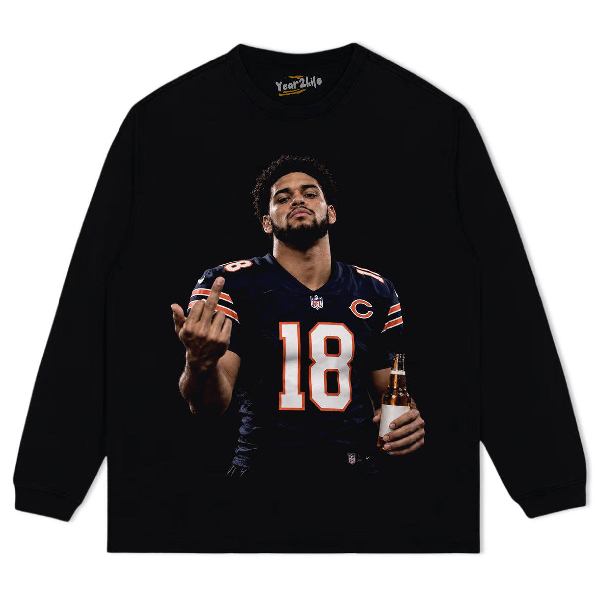 CALEB WILLIAMS - MIDDLE FINGER V4 TANK TOP & TEE & LONG SLEEVE & LAYERED LS & HOODIE