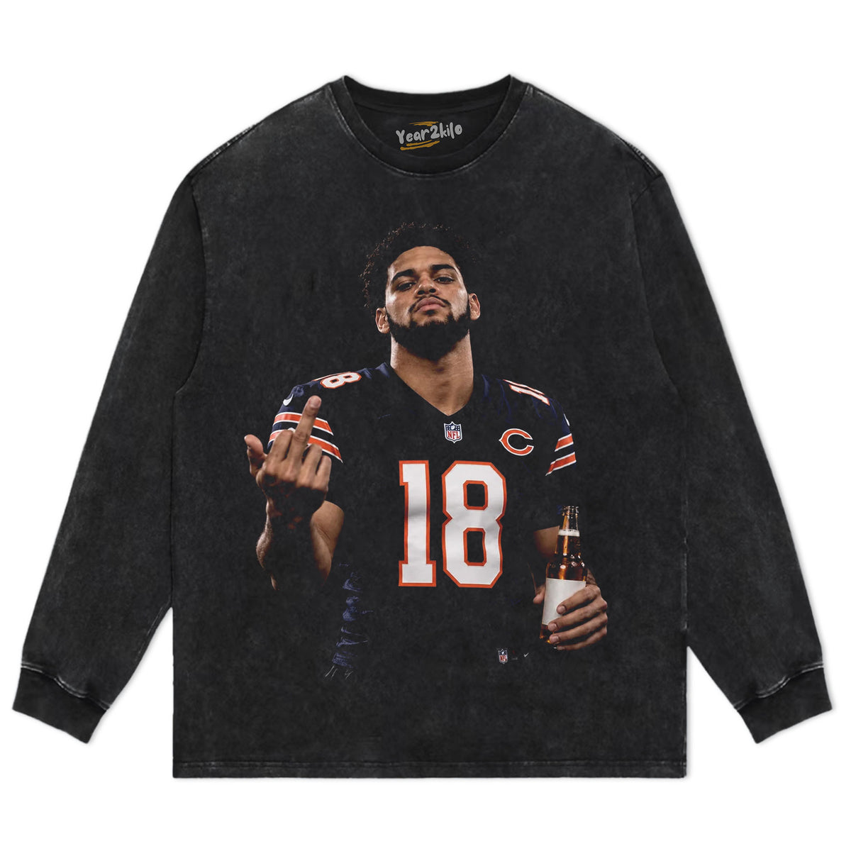 CALEB WILLIAMS - MIDDLE FINGER V4 TANK TOP & TEE & LONG SLEEVE & LAYERED LS & HOODIE