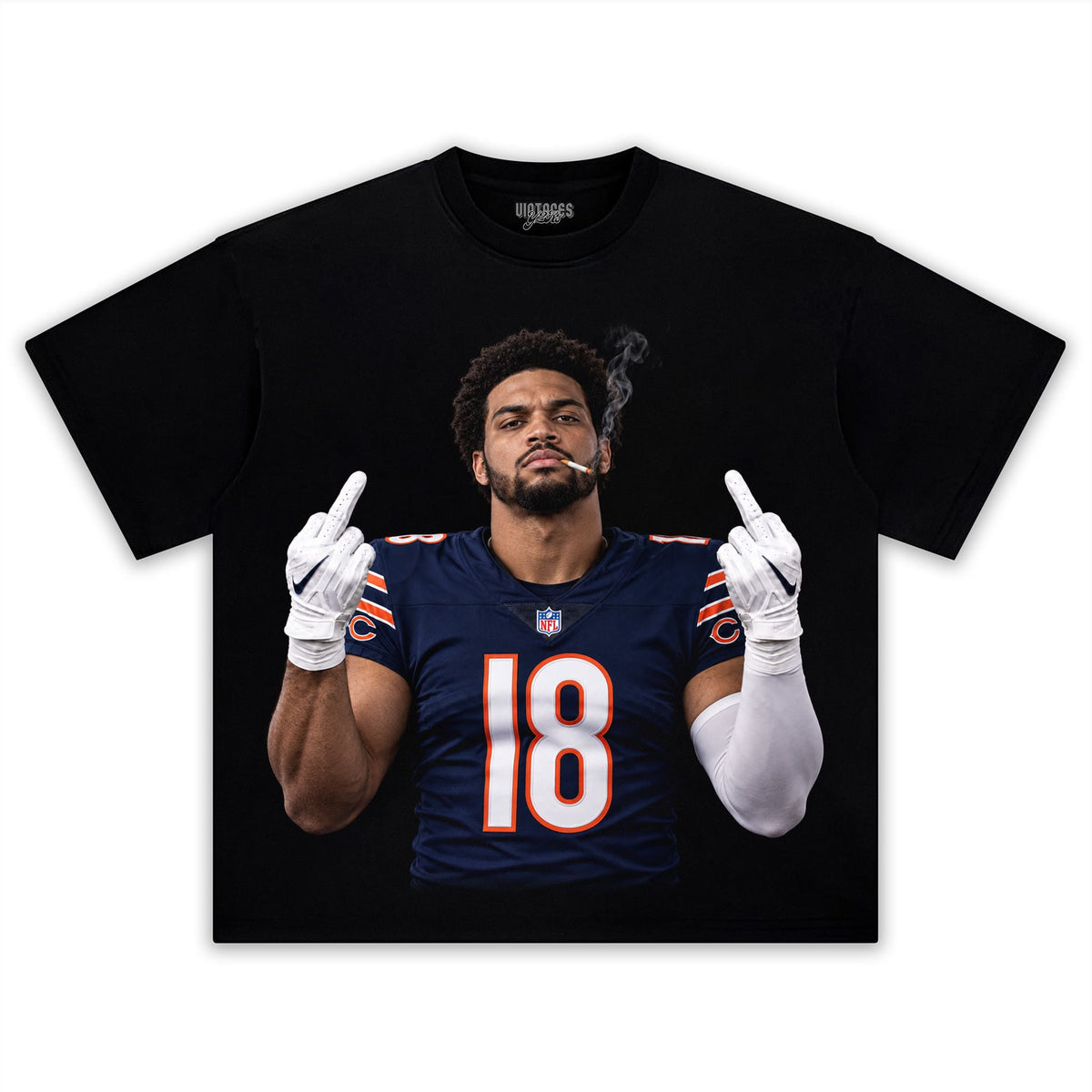 CALEB WILLIAMS - MIDDLE FINGER TANK TOP & TEE & LONG SLEEVE & LAYERED LS & HOODIE