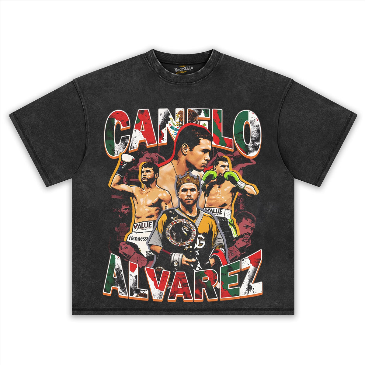 CANELO ALVAREZ BOOTLEG VINTAGE TANK TOP & TEE & LONG SLEEVE & LAYERED LS & HOODIE
