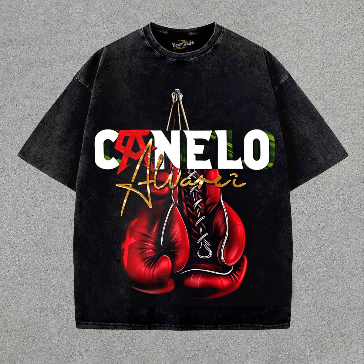 CANELO ALVAREZ BOXING GLOVES TANK TOP & TEE & LONG SLEEVE & LAYERED LS & HOODIE