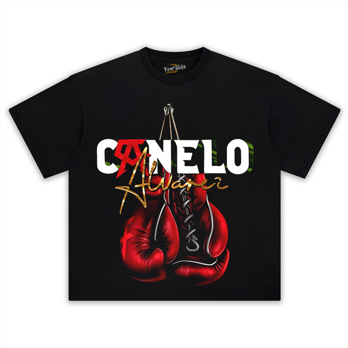 CANELO ALVAREZ BOXING GLOVES TANK TOP & TEE & LONG SLEEVE & LAYERED LS & HOODIE