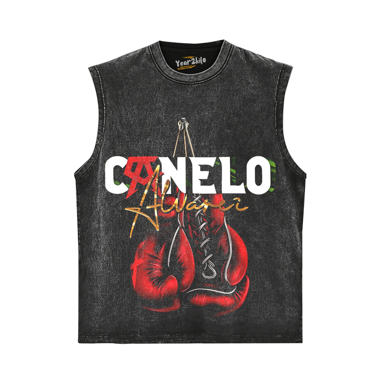 CANELO ALVAREZ BOXING GLOVES TANK TOP & TEE & LONG SLEEVE & LAYERED LS & HOODIE