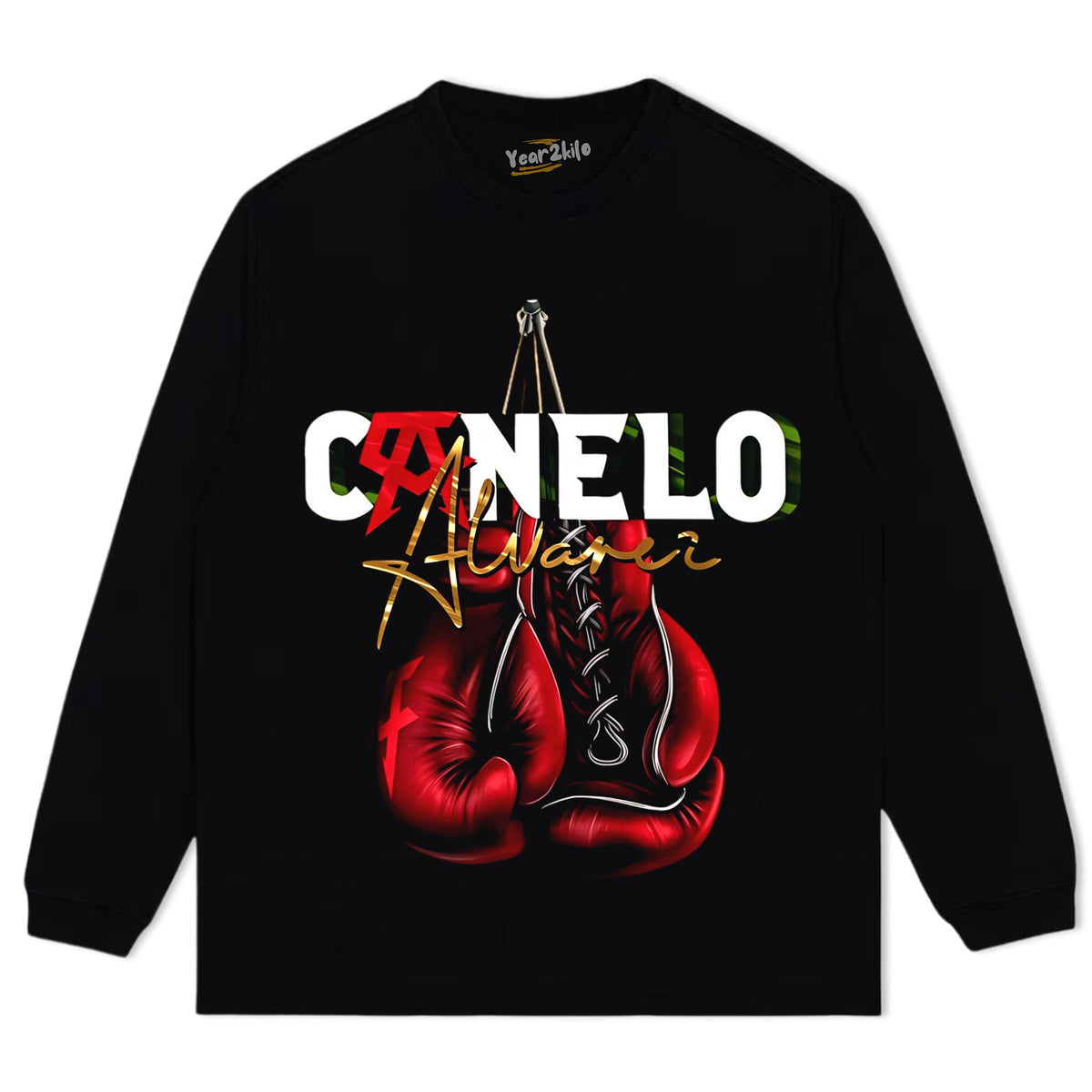 CANELO ALVAREZ BOXING GLOVES TANK TOP & TEE & LONG SLEEVE & LAYERED LS & HOODIE