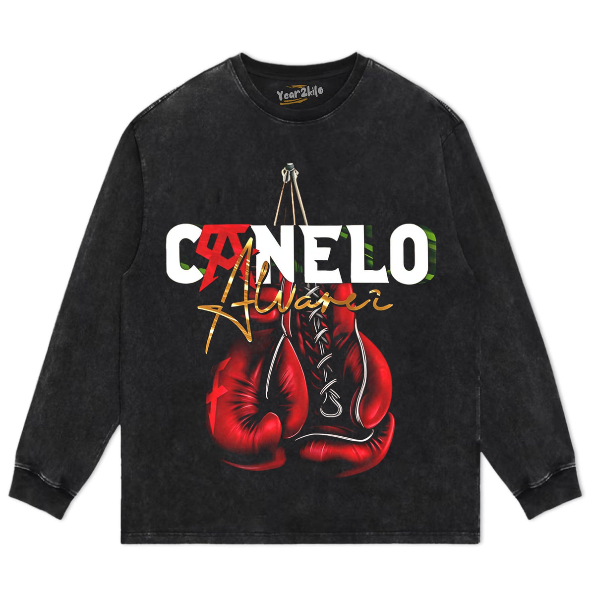 CANELO ALVAREZ BOXING GLOVES TANK TOP & TEE & LONG SLEEVE & LAYERED LS & HOODIE