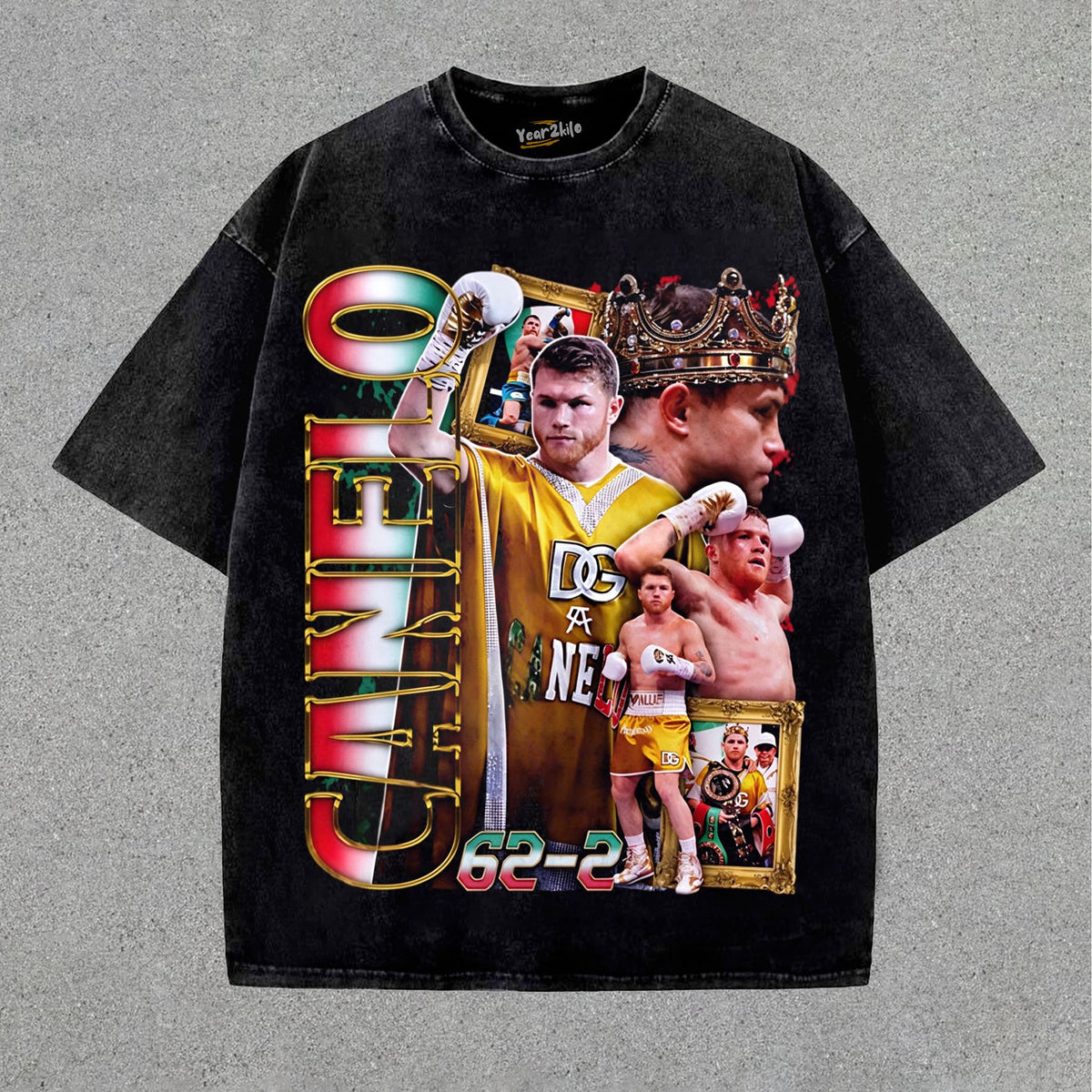 CANELO ALVAREZ FOUR-DIVISION WORLD CHAMPION TANK TOP & TEE & LONG SLEEVE & LAYERED LS & HOODIE