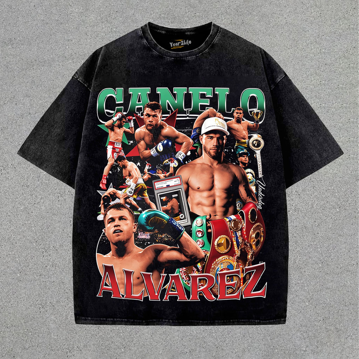 CANELO ALVAREZ THE FACE OF BOXING TANK TOP & TEE & LONG SLEEVE & LAYERED LS & HOODIE