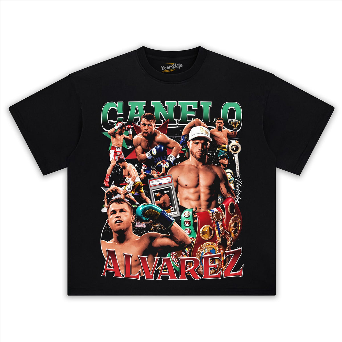 CANELO ALVAREZ THE FACE OF BOXING TANK TOP & TEE & LONG SLEEVE & LAYERED LS & HOODIE