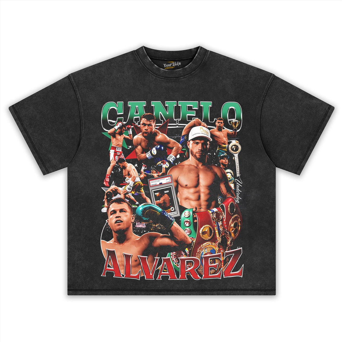 CANELO ALVAREZ THE FACE OF BOXING TANK TOP & TEE & LONG SLEEVE & LAYERED LS & HOODIE