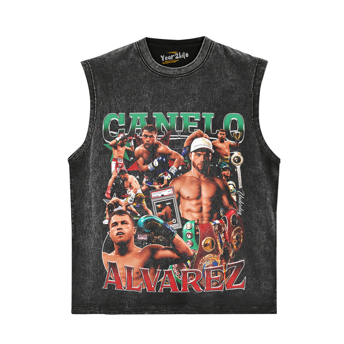 CANELO ALVAREZ THE FACE OF BOXING TANK TOP & TEE & LONG SLEEVE & LAYERED LS & HOODIE