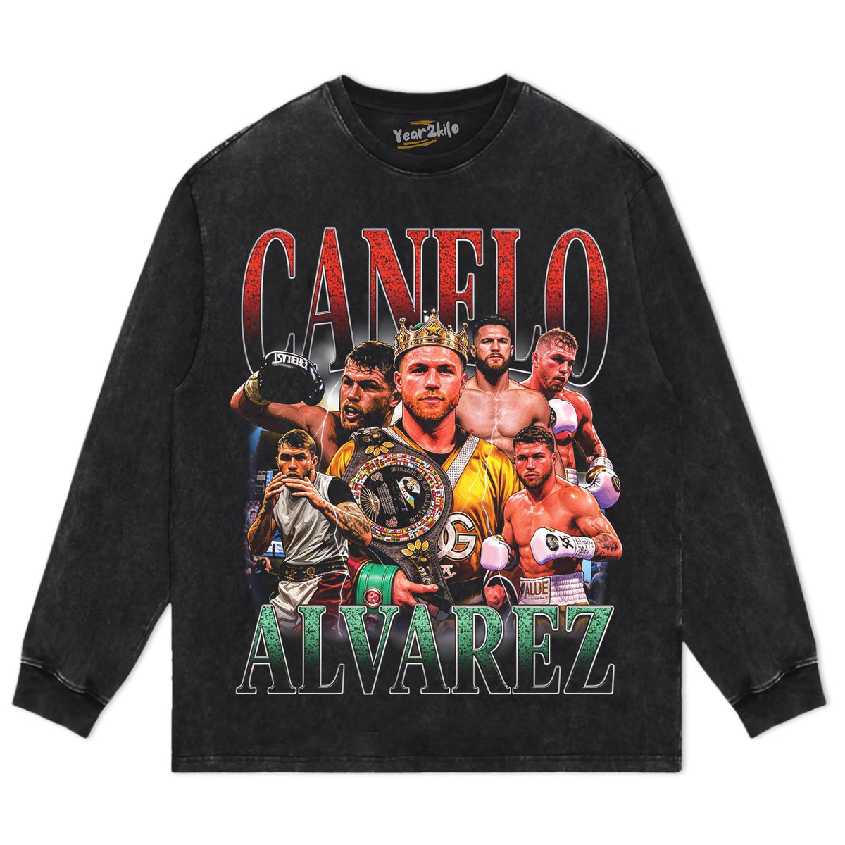 CANELO ALVAREZ VINTAGE TANK TOP & TEE & LONG SLEEVE & LAYERED LS & HOODIE