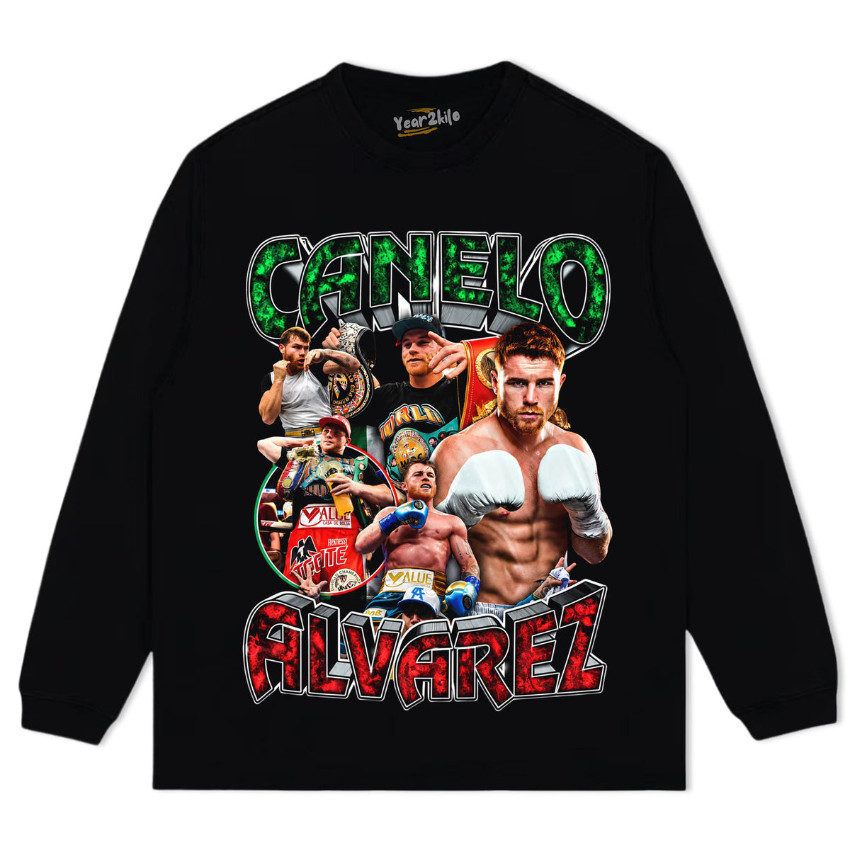 CANELO ALVAREZ VINTAGE V3 TANK TOP & TEE & LONG SLEEVE & LAYERED LS & HOODIE