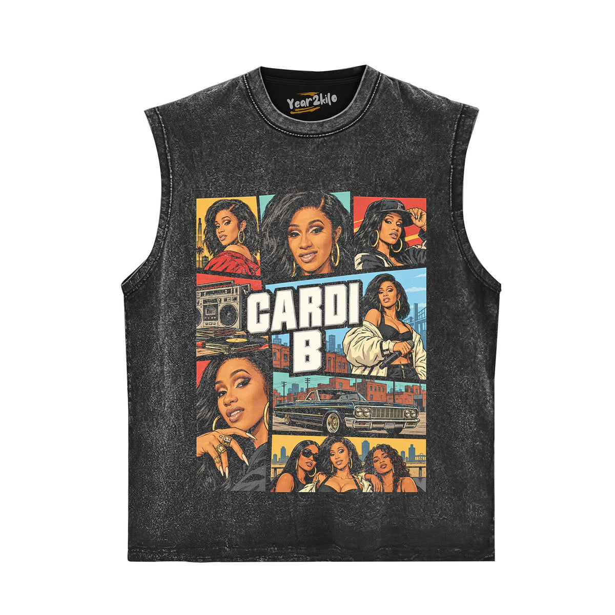 CARDI B - GTA TANK TOP & TEE & LONG SLEEVE & LAYERED LS & HOODIE