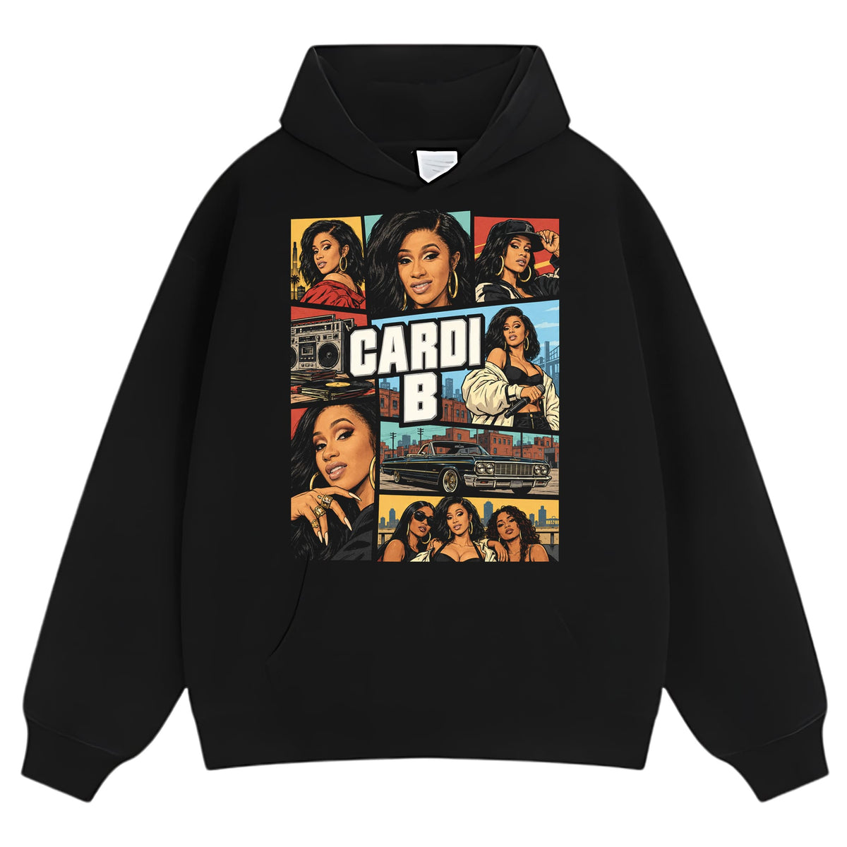 CARDI B - GTA TANK TOP & TEE & LONG SLEEVE & LAYERED LS & HOODIE