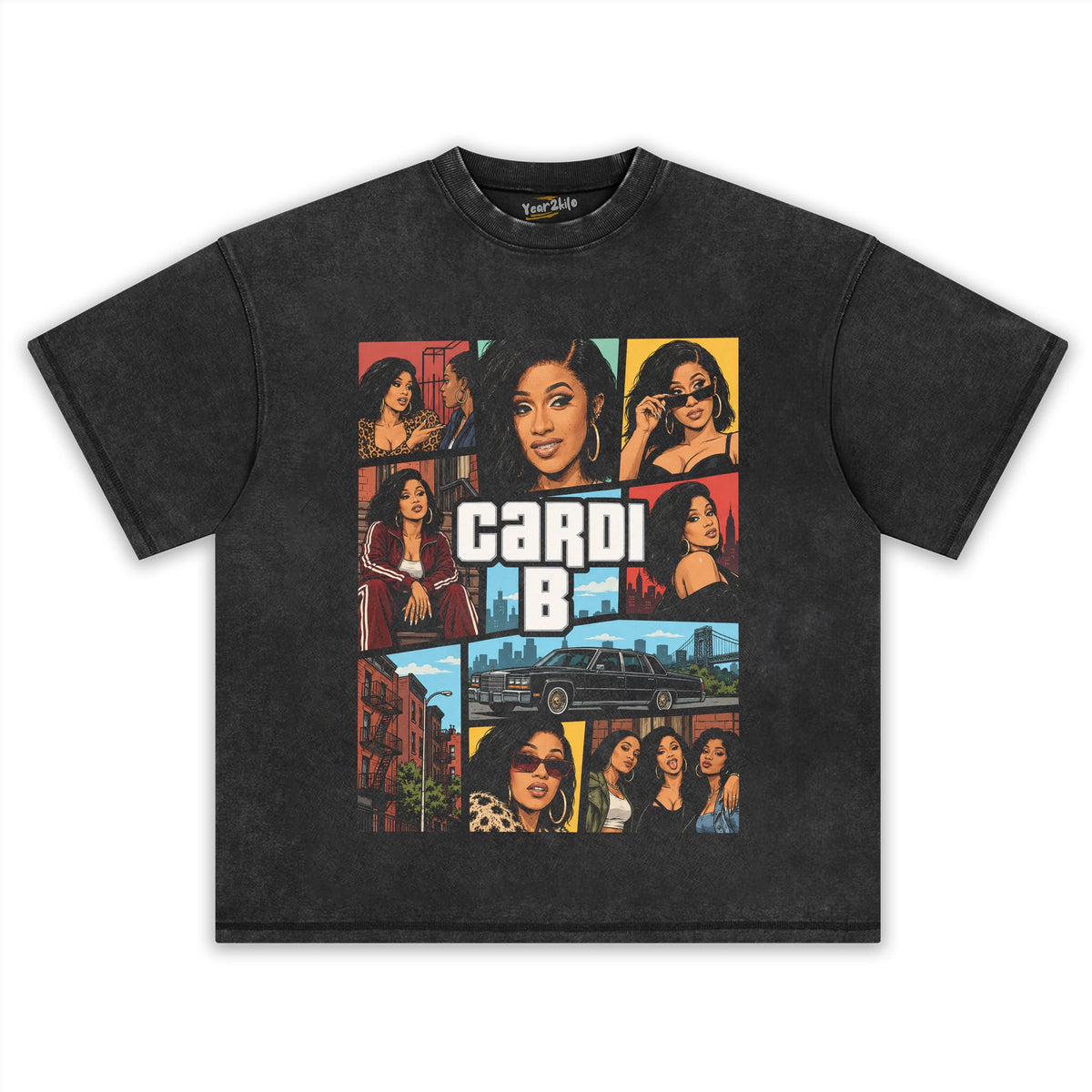 CARDI B - GTA V2 TANK TOP & TEE & LONG SLEEVE & LAYERED LS & HOODIE