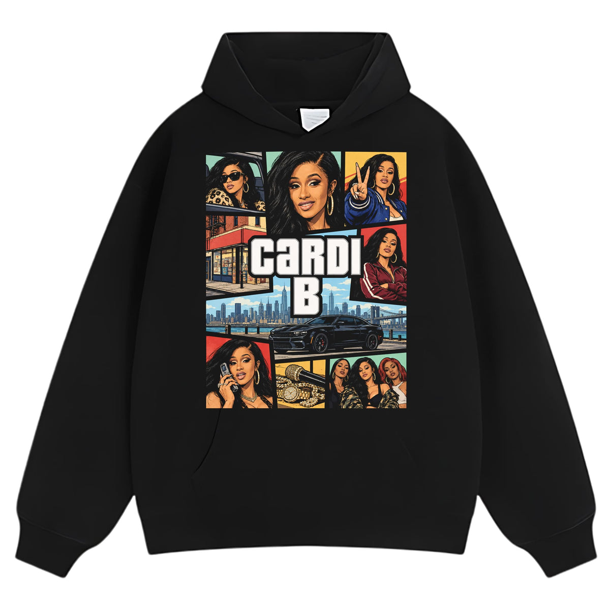 CARDI B - GTA V3 TANK TOP & TEE & LONG SLEEVE & LAYERED LS & HOODIE