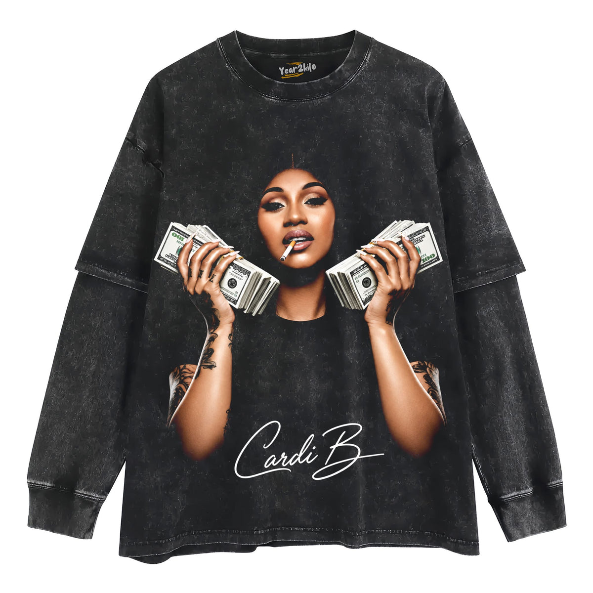 CARDI B MONEY FANS  TANK TOP & TEE & LONG SLEEVE & LAYERED LS & HOODIE