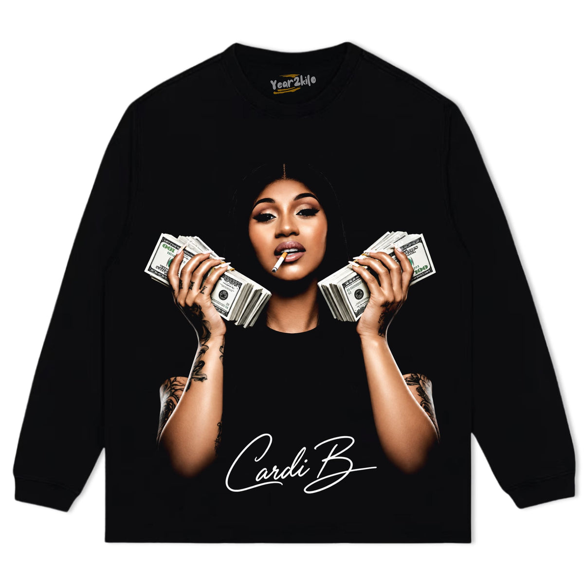 CARDI B MONEY FANS  TANK TOP & TEE & LONG SLEEVE & LAYERED LS & HOODIE