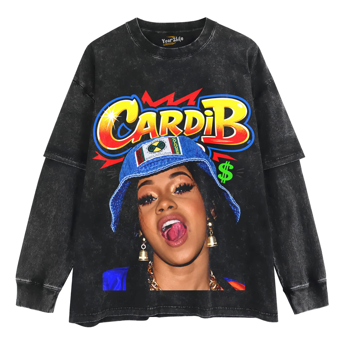 CARDI B TANK TOP & TEE & LONG SLEEVE & LAYERED LS & HOODIE