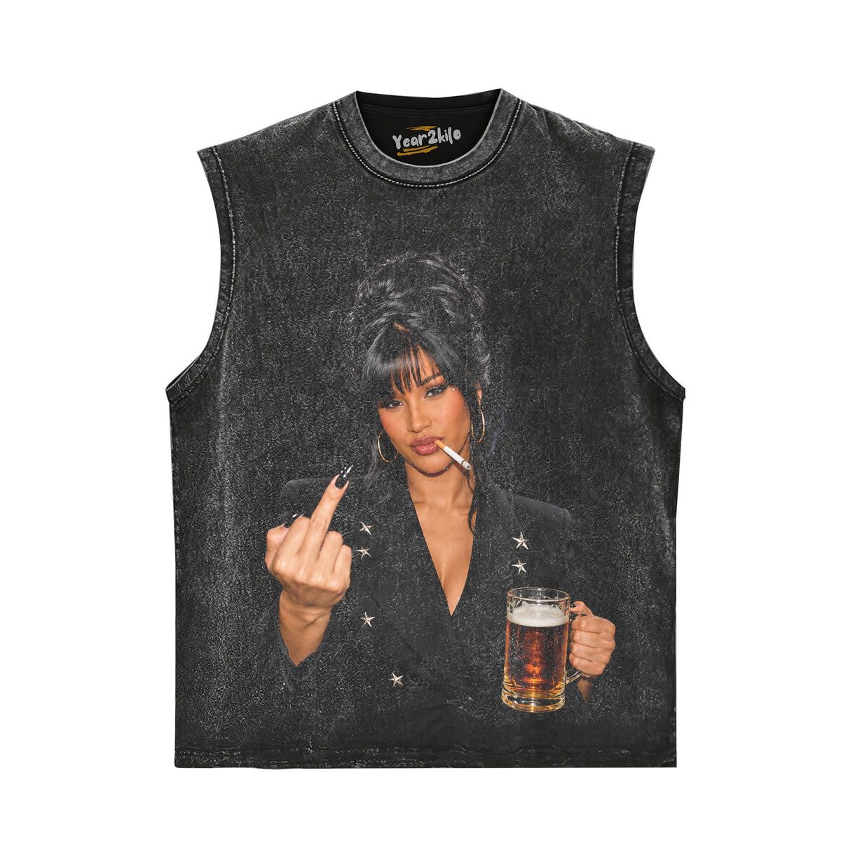 CARDI B VINTAGE V3 TANK TOP & TEE & LONG SLEEVE & LAYERED LS & HOODIE