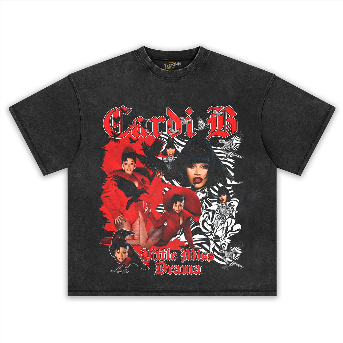CARDI B VINTAGE V4 TANK TOP & TEE & LONG SLEEVE & LAYERED LS & HOODIE