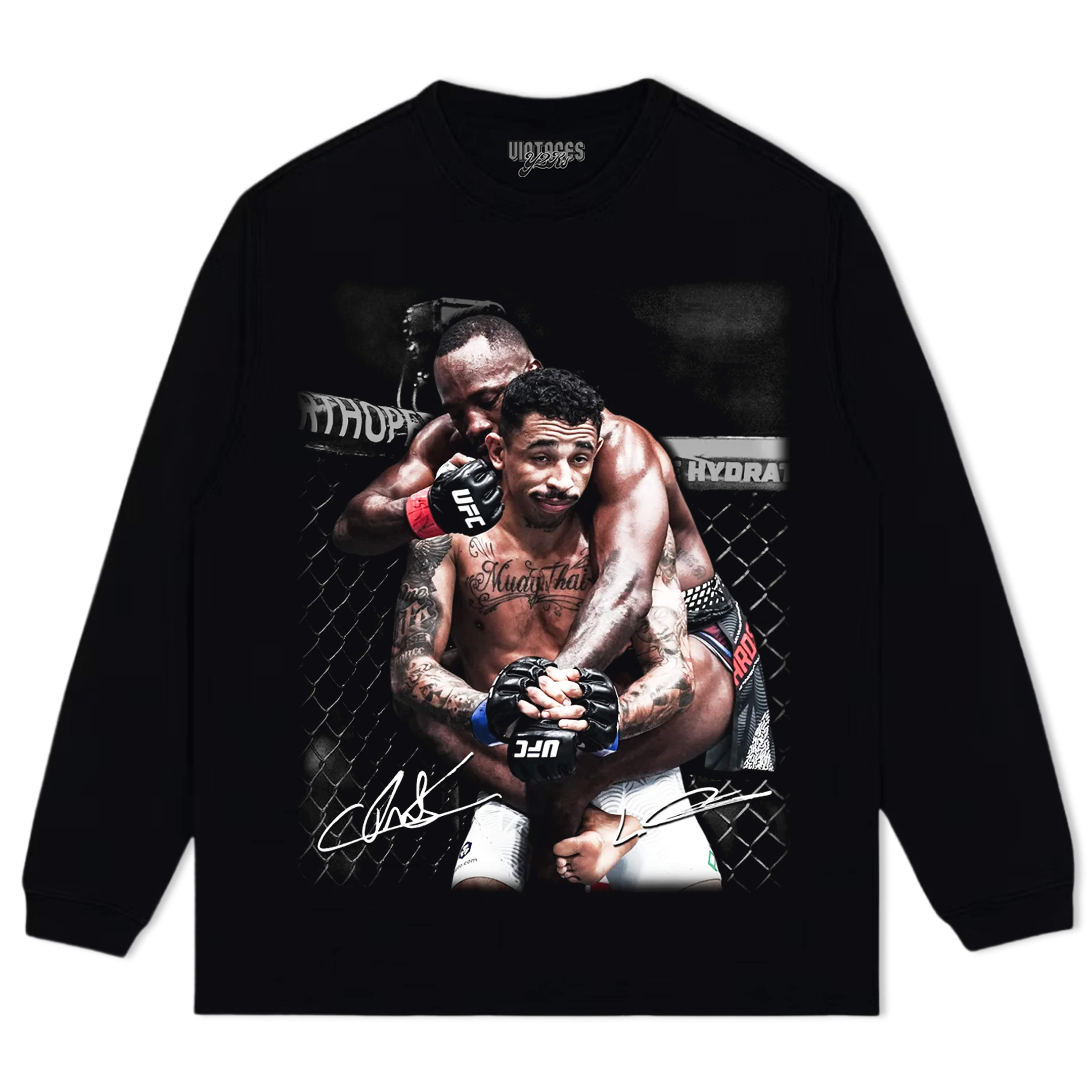 CARLOS PRATES VS LEON EDWARDS TEE & LS & HOODIE