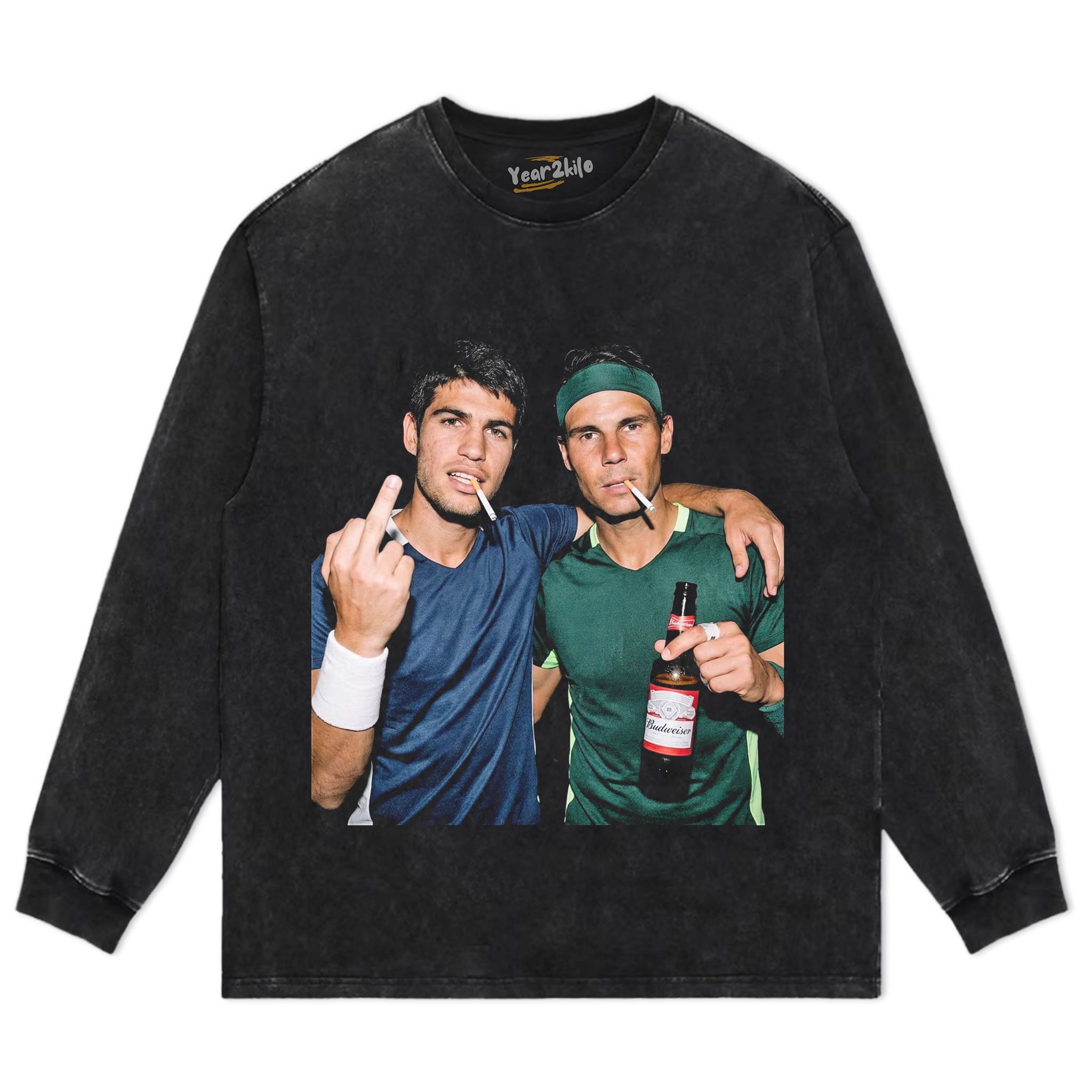 CARLOS ALCARAZ & RAFAEL NADAL TANK TOP & TEE & LONG SLEEVE & LAYERED LS & HOODIE