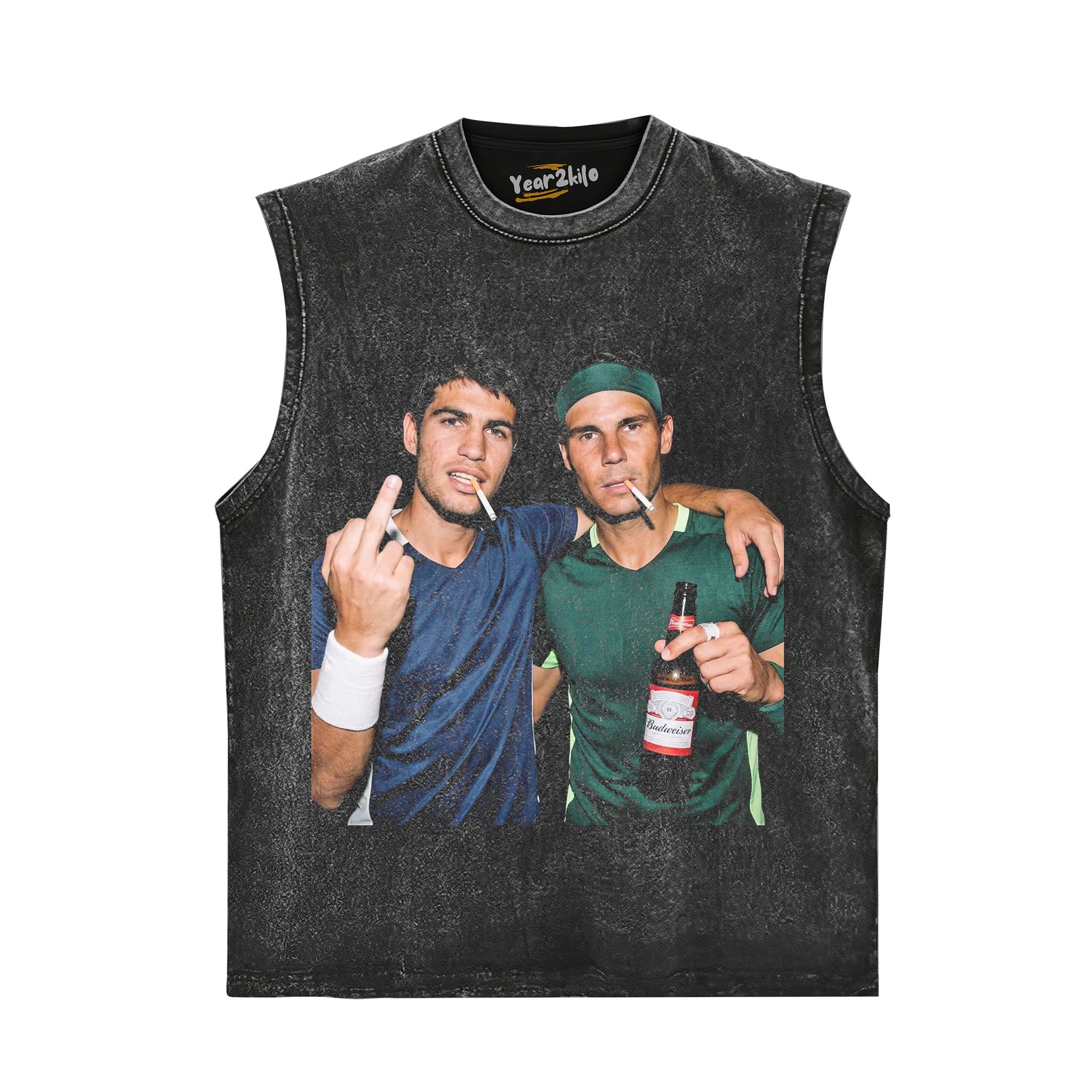CARLOS ALCARAZ & RAFAEL NADAL TANK TOP & TEE & LONG SLEEVE & LAYERED LS & HOODIE