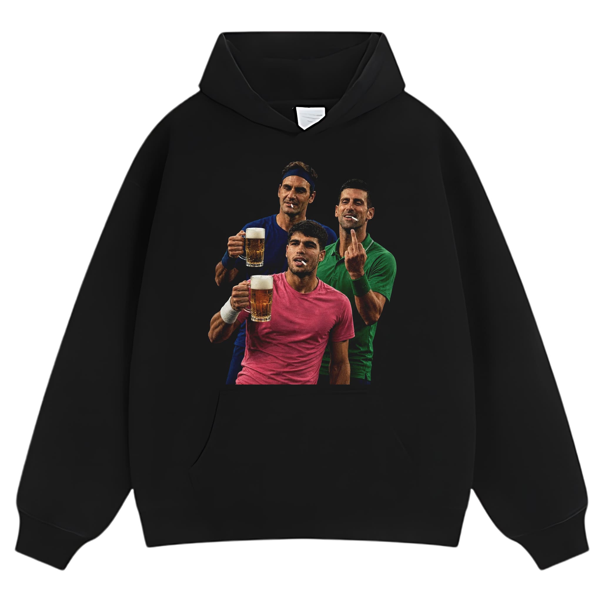CARLOS ALCARAZ & ROGER FEDERER & NOVAK DJOKOVIC 2026 VINTAGE TANK TOP & TEE & LONG SLEEVE & LAYERED LS & HOODIE