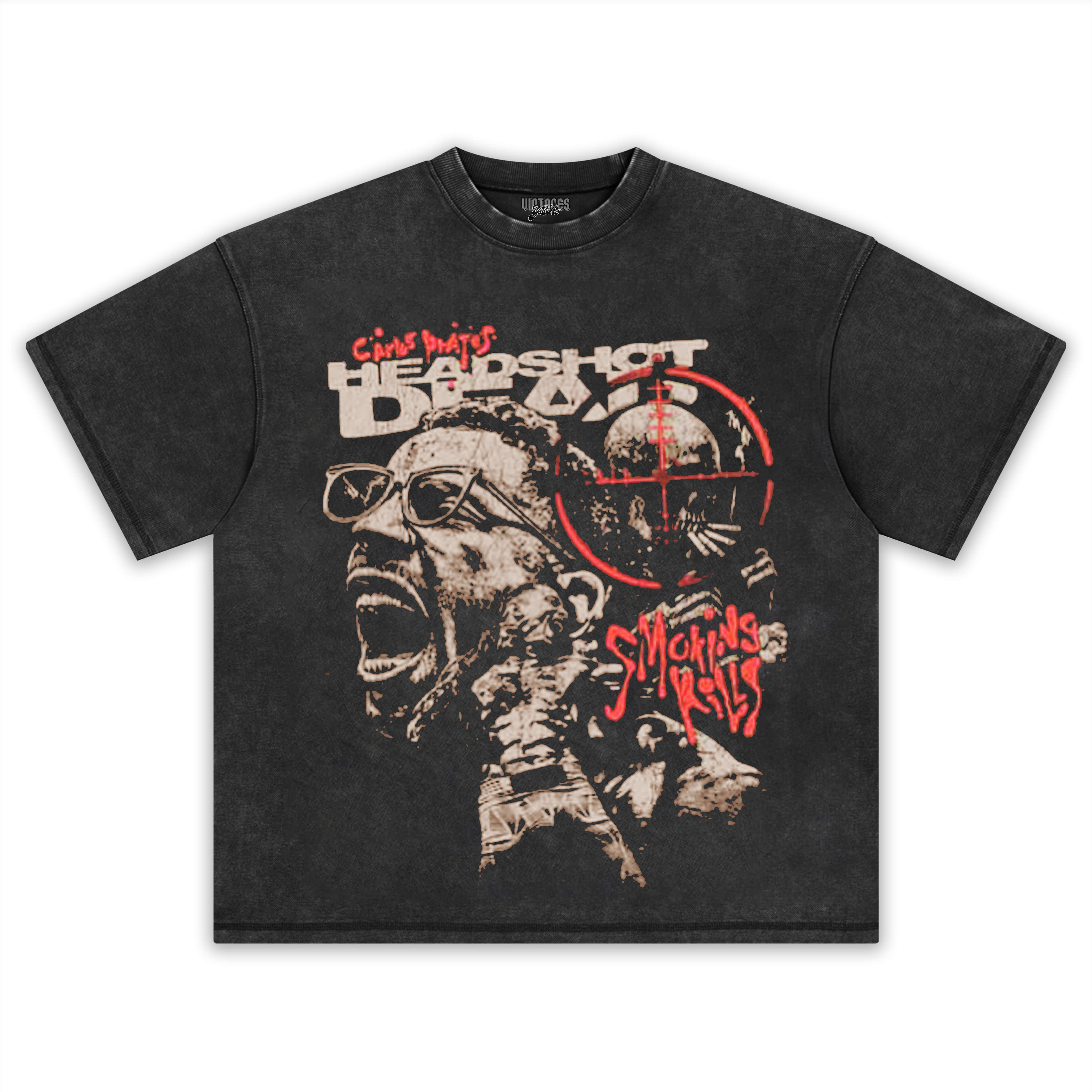 CARLOS PRATES SMOKING KILLS TEE & LS & HOODIE