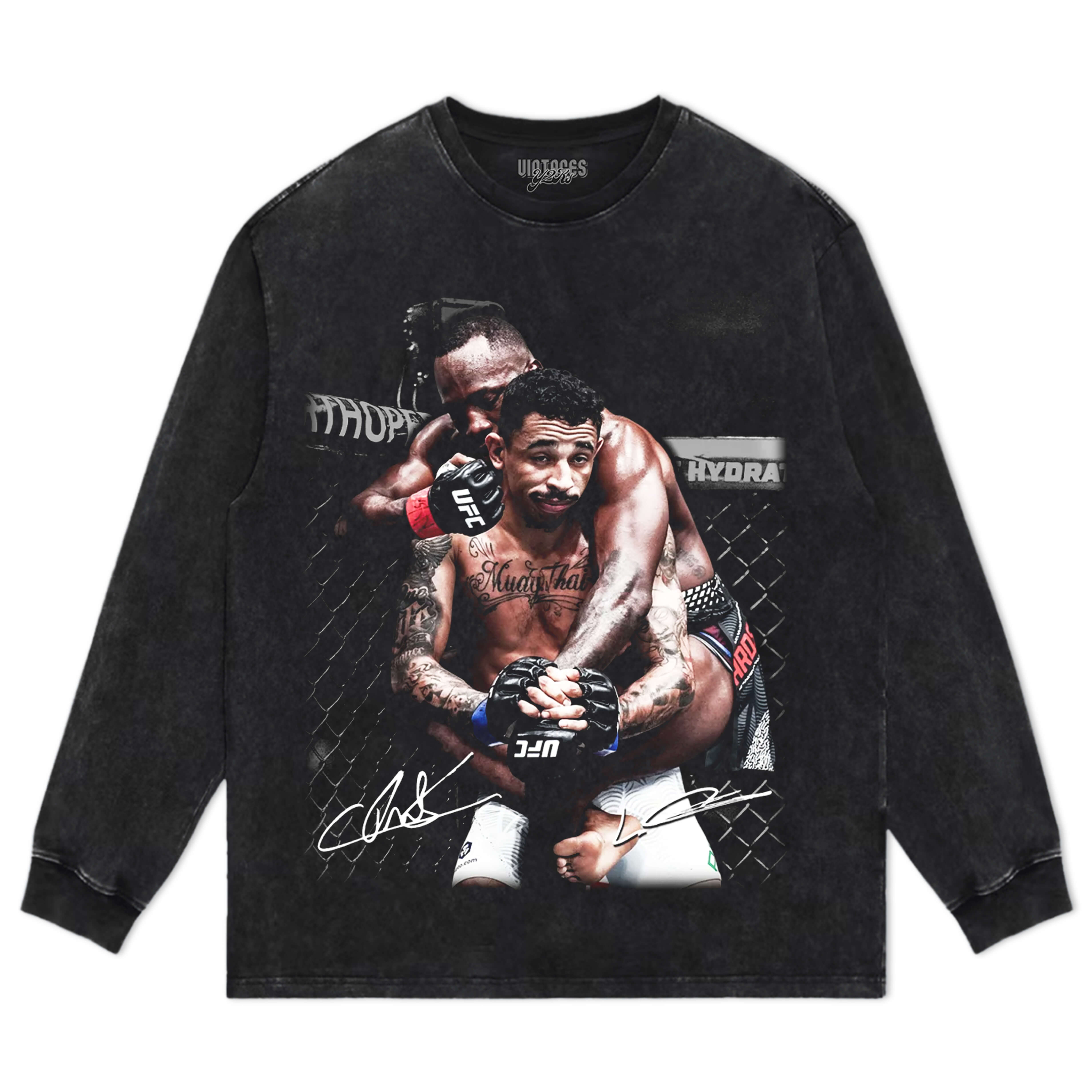 CARLOS PRATES VS LEON EDWARDS TEE & LS & HOODIE