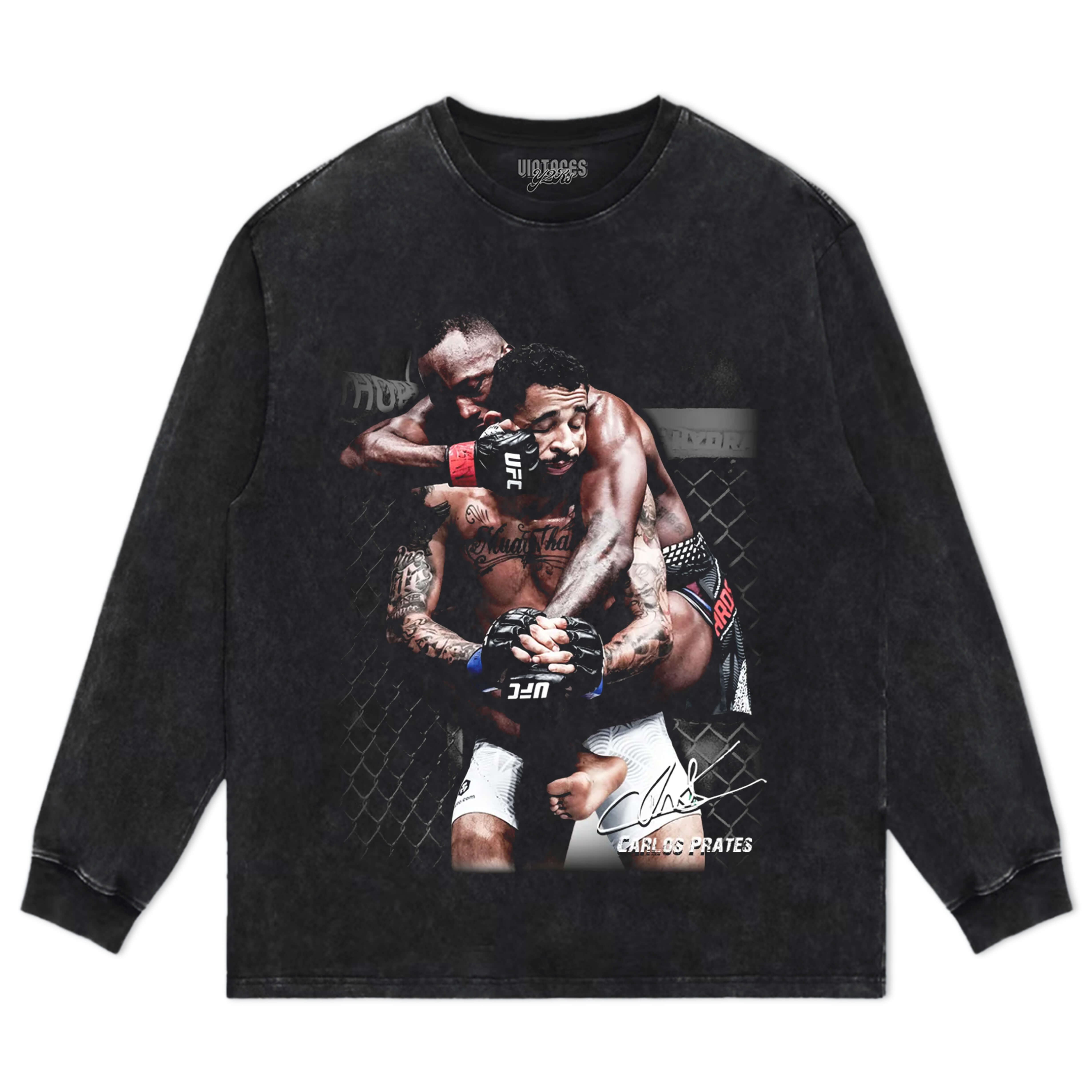 CARLOS PRATES VS LEON EDWARDS  V13 TEE & LS & HOODIE