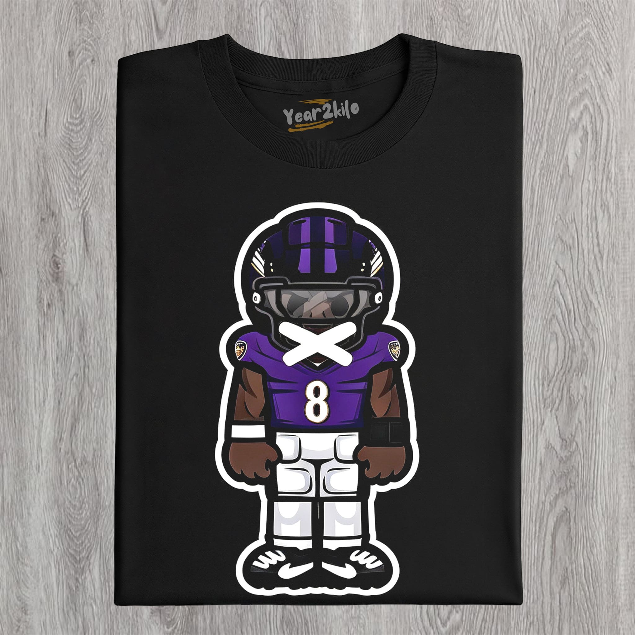 CARTOON FOOTBALL V2 TANK TOP & TEE & LONG SLEEVE & LAYERED LS & HOODIE
