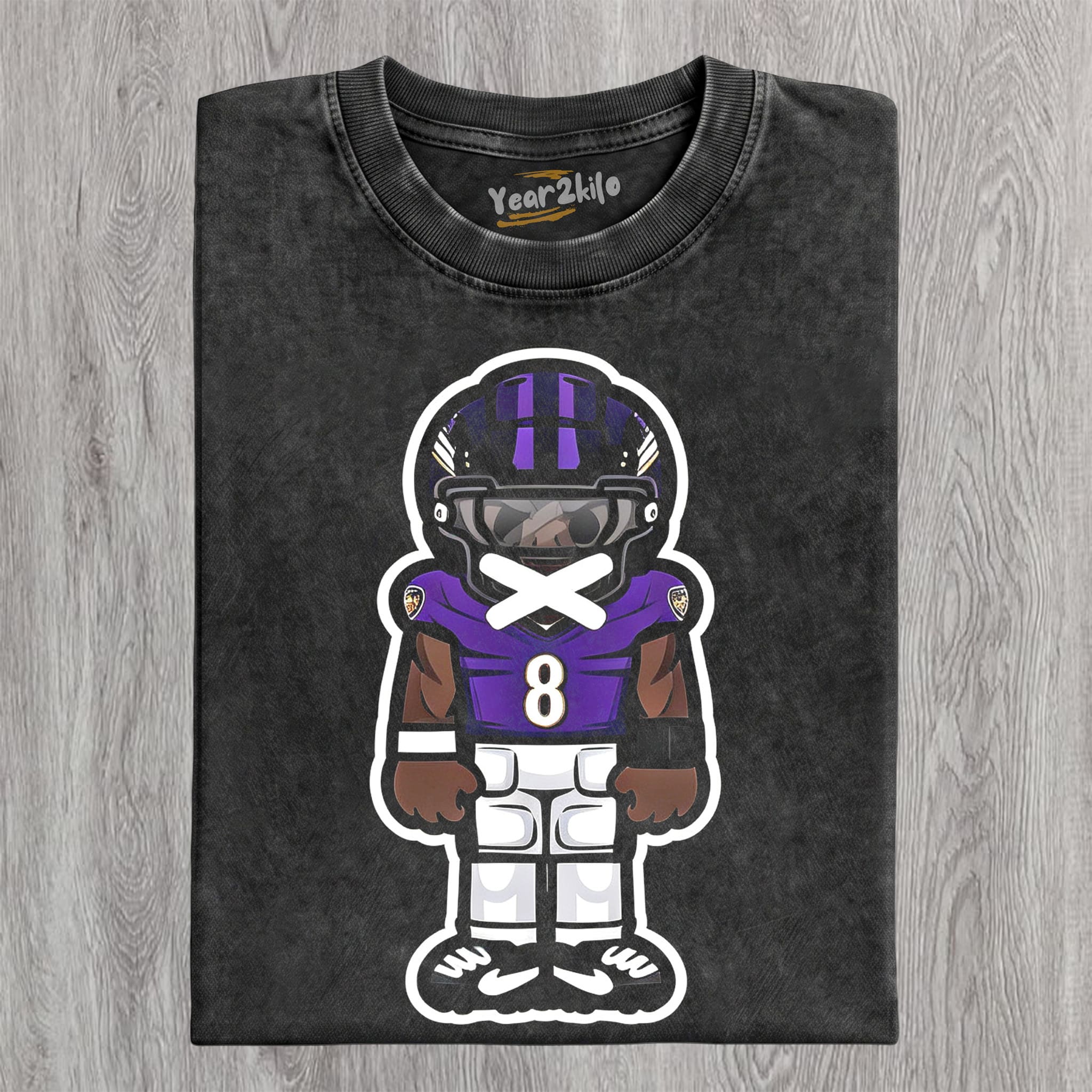 CARTOON FOOTBALL V2 TANK TOP & TEE & LONG SLEEVE & LAYERED LS & HOODIE