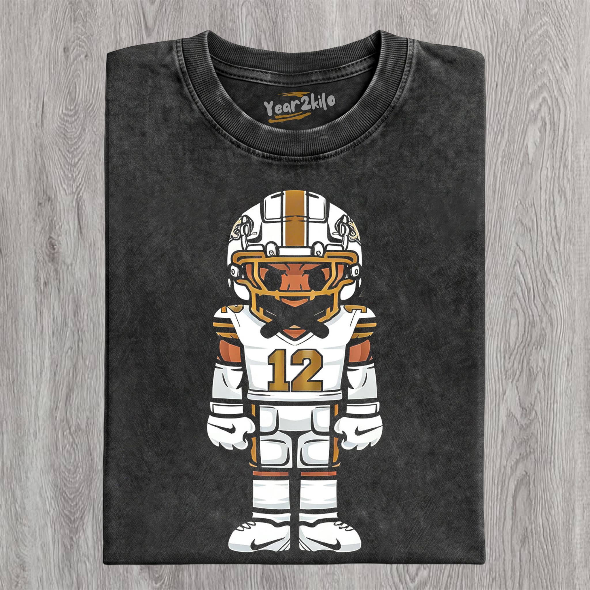 CARTOON FOOTBALL V5 TANK TOP & TEE & LONG SLEEVE & LAYERED LS & HOODIE
