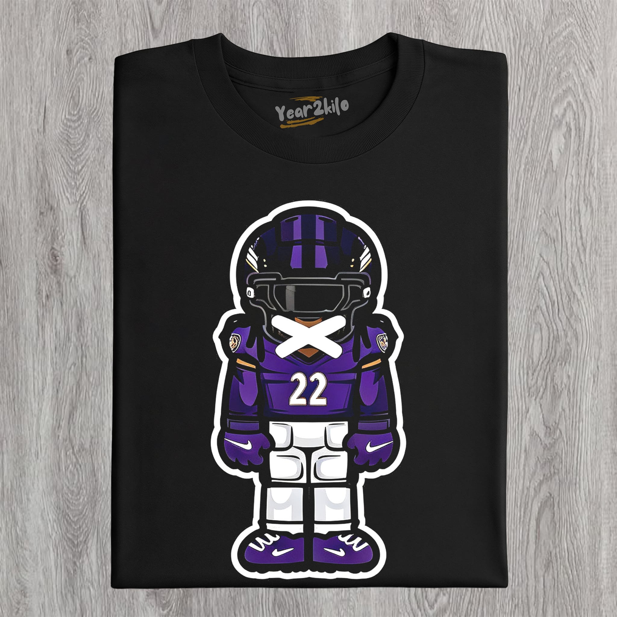 CARTOON FOOTBALL V7 TANK TOP & TEE & LONG SLEEVE & LAYERED LS & HOODIE