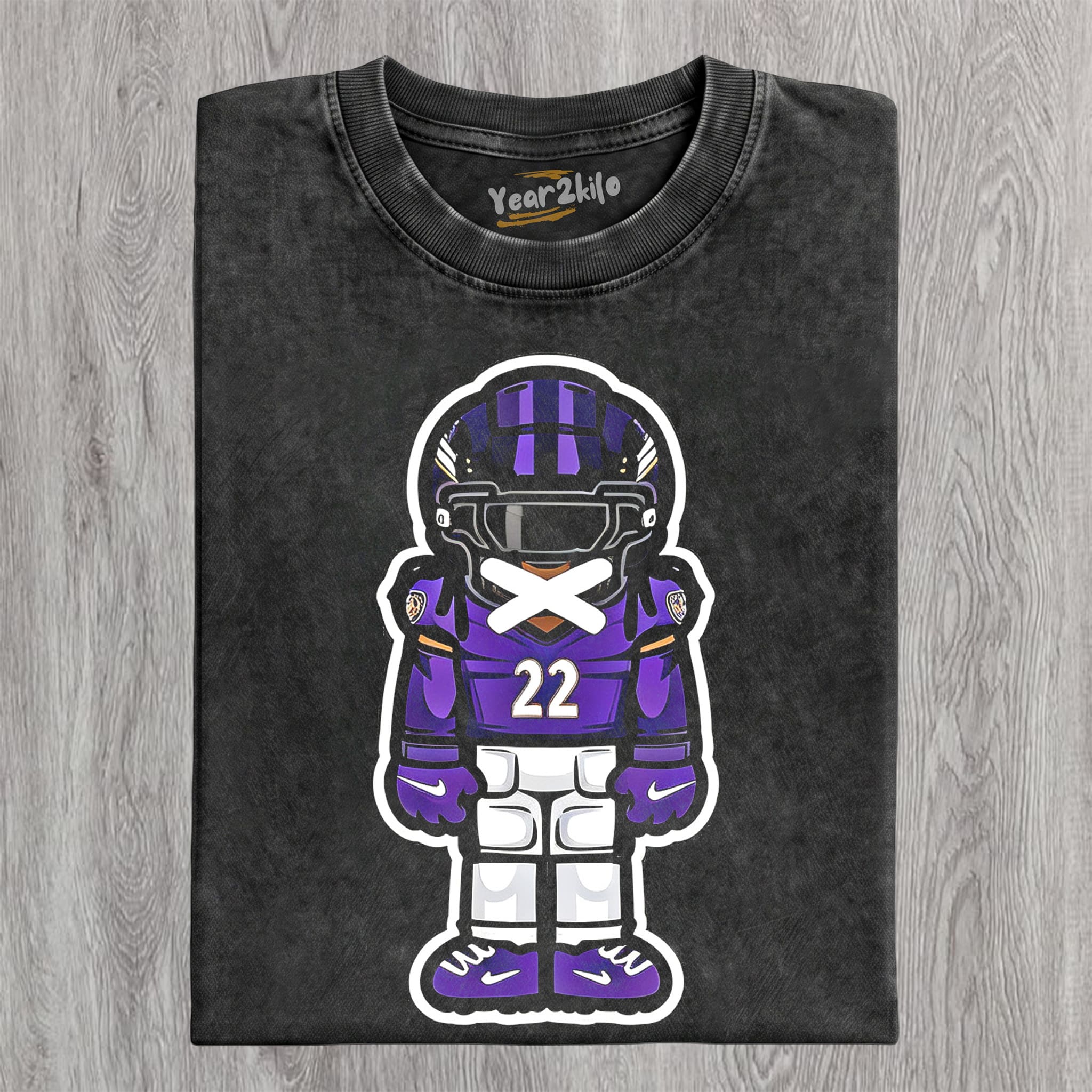 CARTOON FOOTBALL V7 TANK TOP & TEE & LONG SLEEVE & LAYERED LS & HOODIE