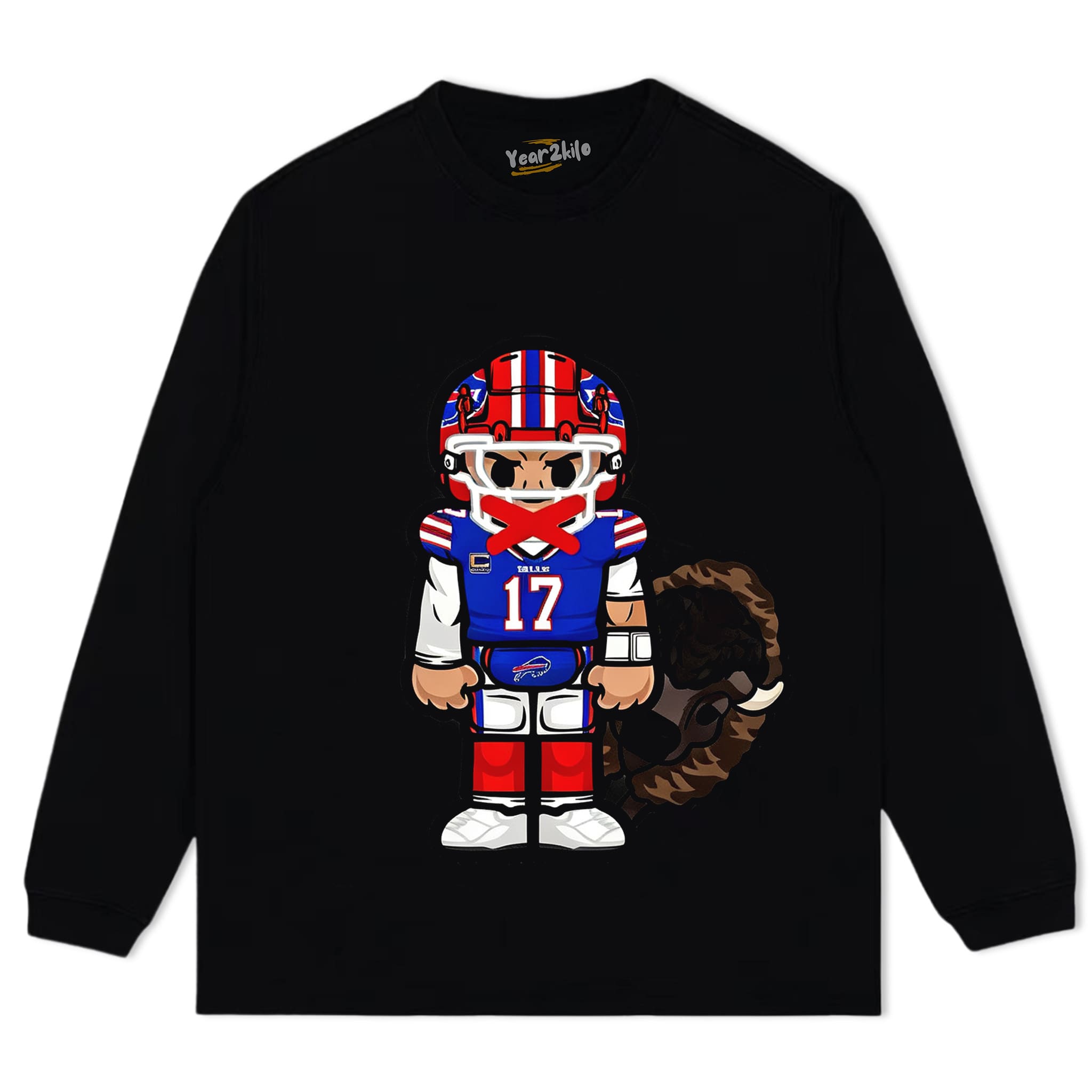 CARTOON FOOTBALL TANK TOP & TEE & LONG SLEEVE & LAYERED LS & HOODIE