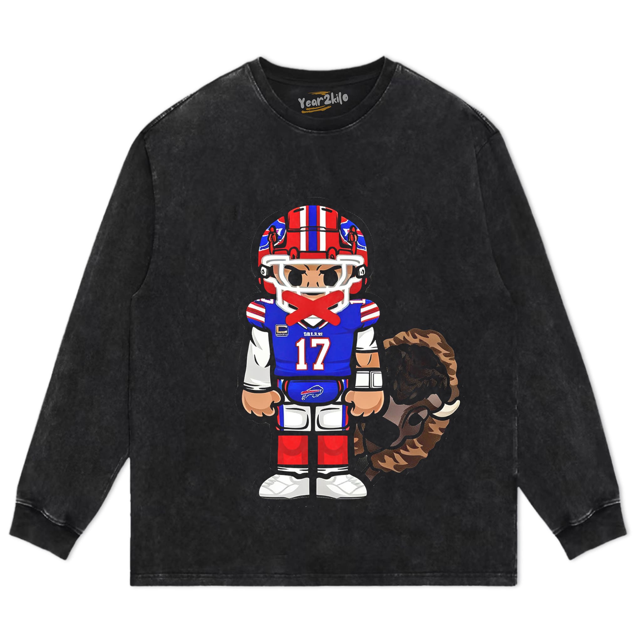 CARTOON FOOTBALL TANK TOP & TEE & LONG SLEEVE & LAYERED LS & HOODIE